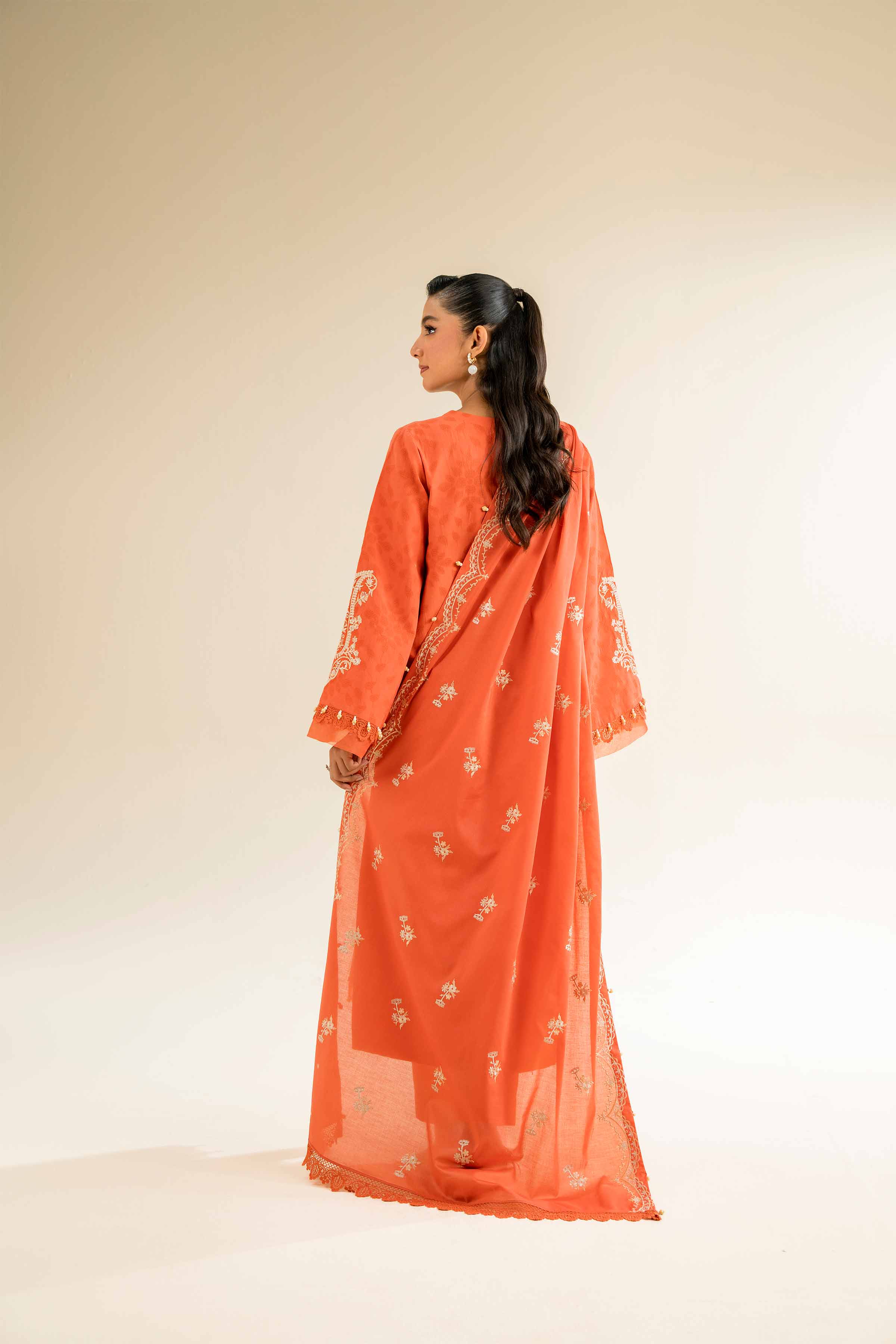 3 Piece - Dyed Embroidered Suit - 42501102 for Women - Unstitched Collection | Nishat | Shop Online