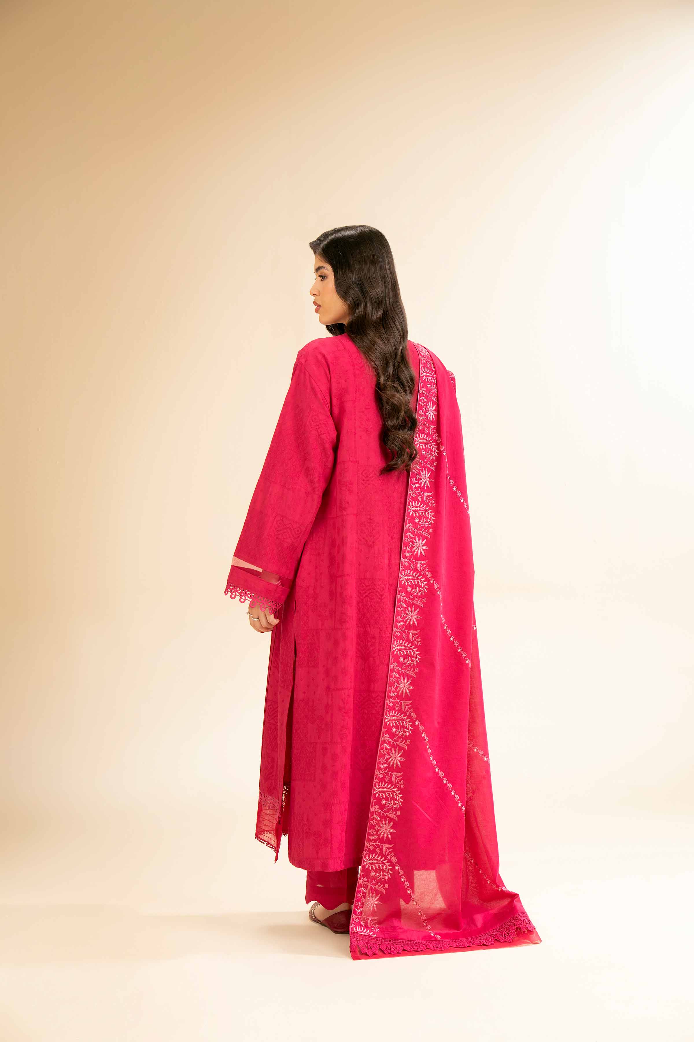 3 Piece - Dyed Embroidered Suit - 42501104 for Women - Unstitched Collection | Nishat | Shop Online
