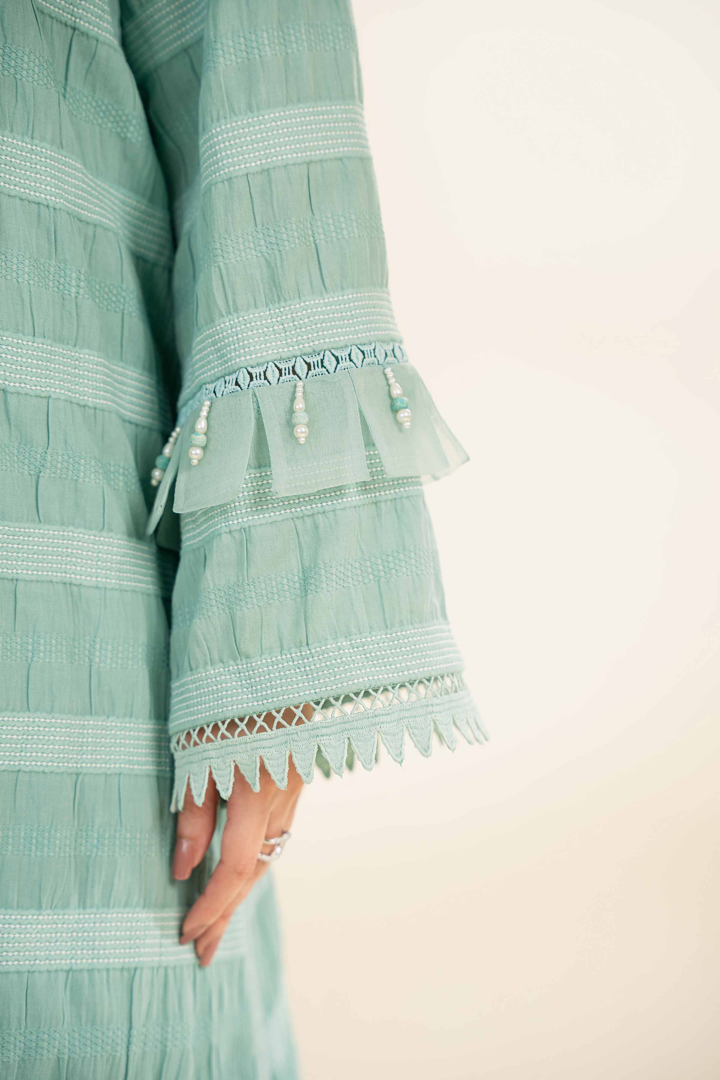 3 Piece - Paste Printed With Jacquard Suit - 42501108 for Women - Unstitched Collection | Nishat | Shop Online