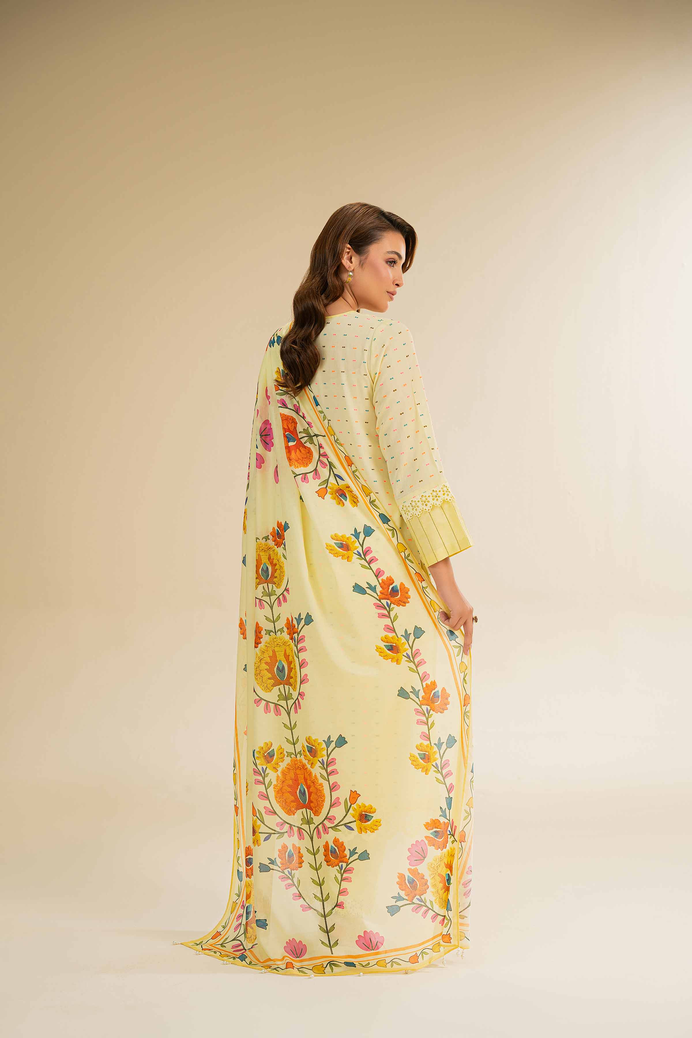 3 Piece - Jacquard Suit - 42501111 for Women - Unstitched Collection | Nishat | Shop Online