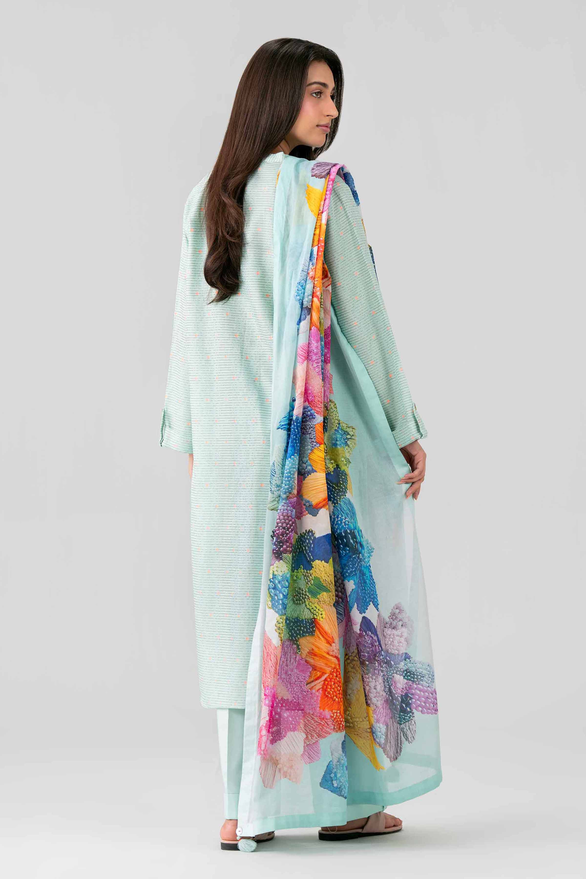 2 Piece - Jacquard Suit - 42501112-1 for Women - Unstitched Collection | Nishat | Shop Online