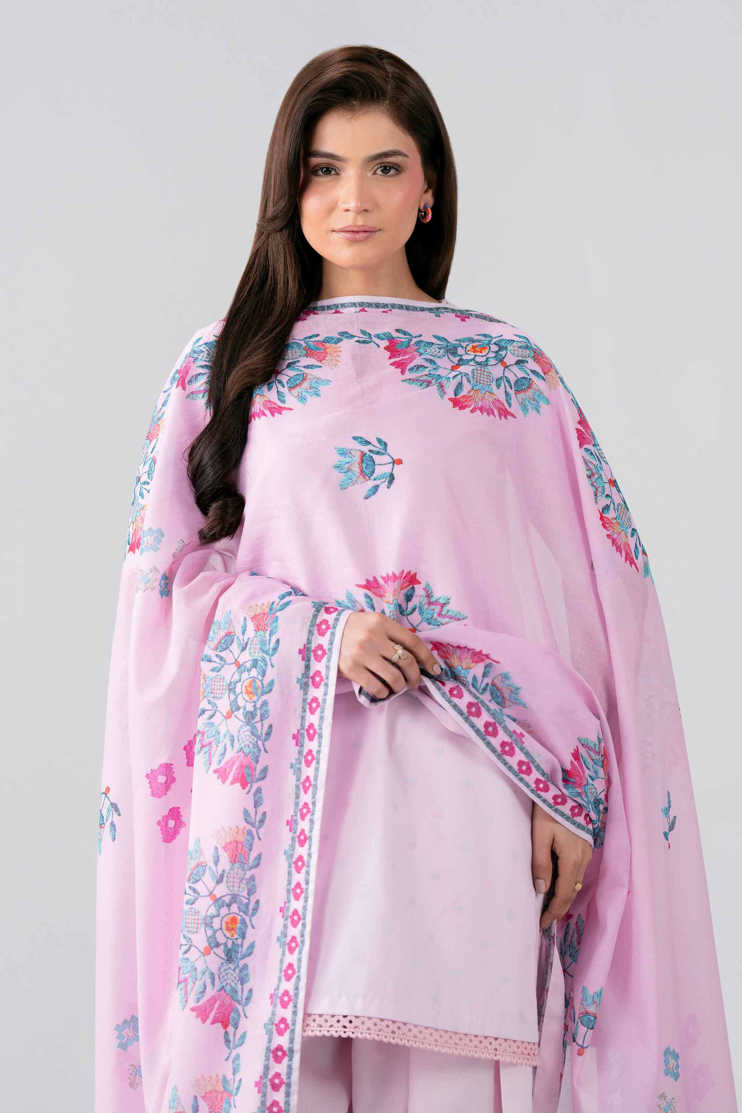 2 Piece - Jacquard Suit - 42501115 for Women - Unstitched Collection | Nishat | Shop Online