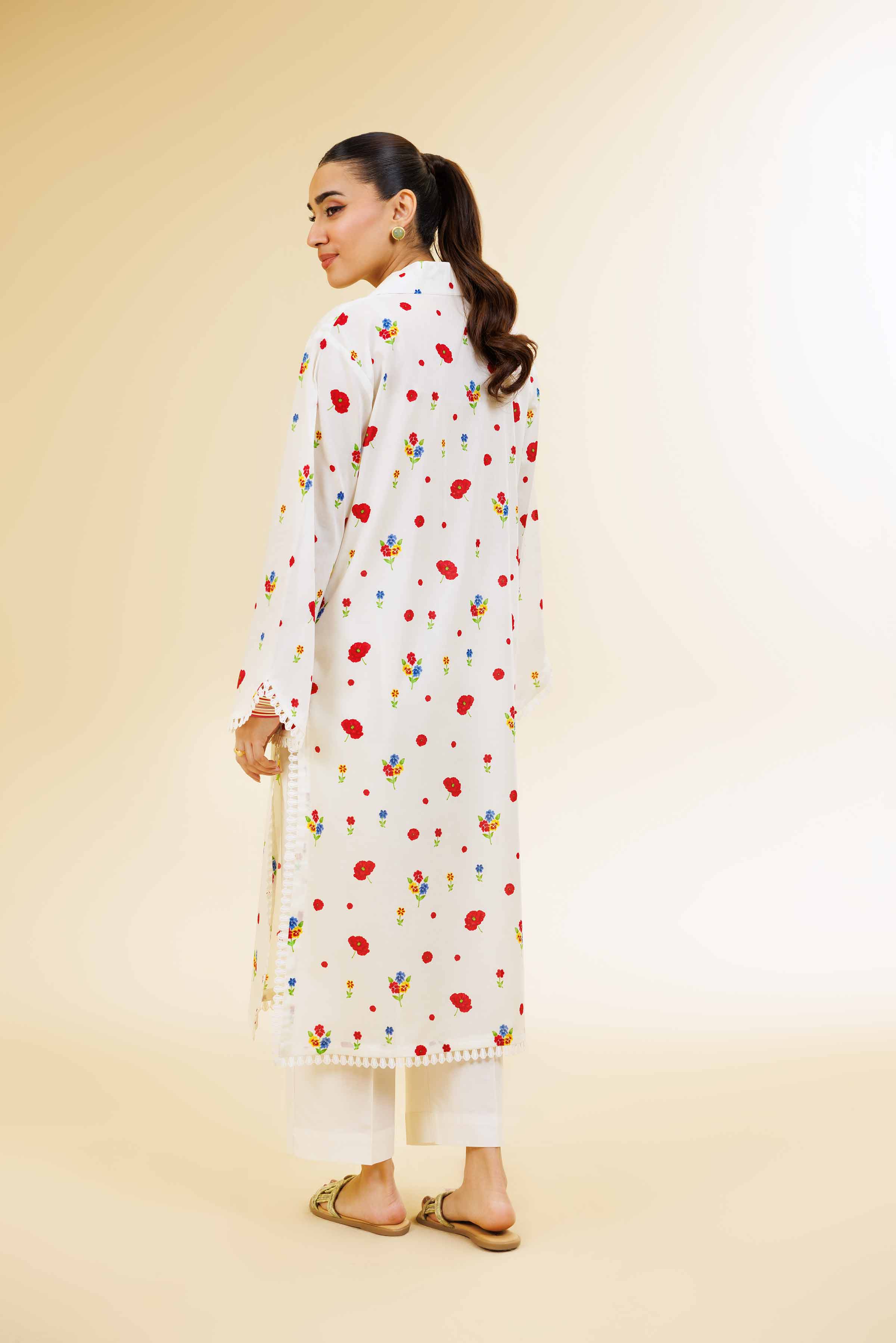 2 Piece - Printed Suit - 42501116 for Women - Unstitched Collection | Nishat | Shop Online