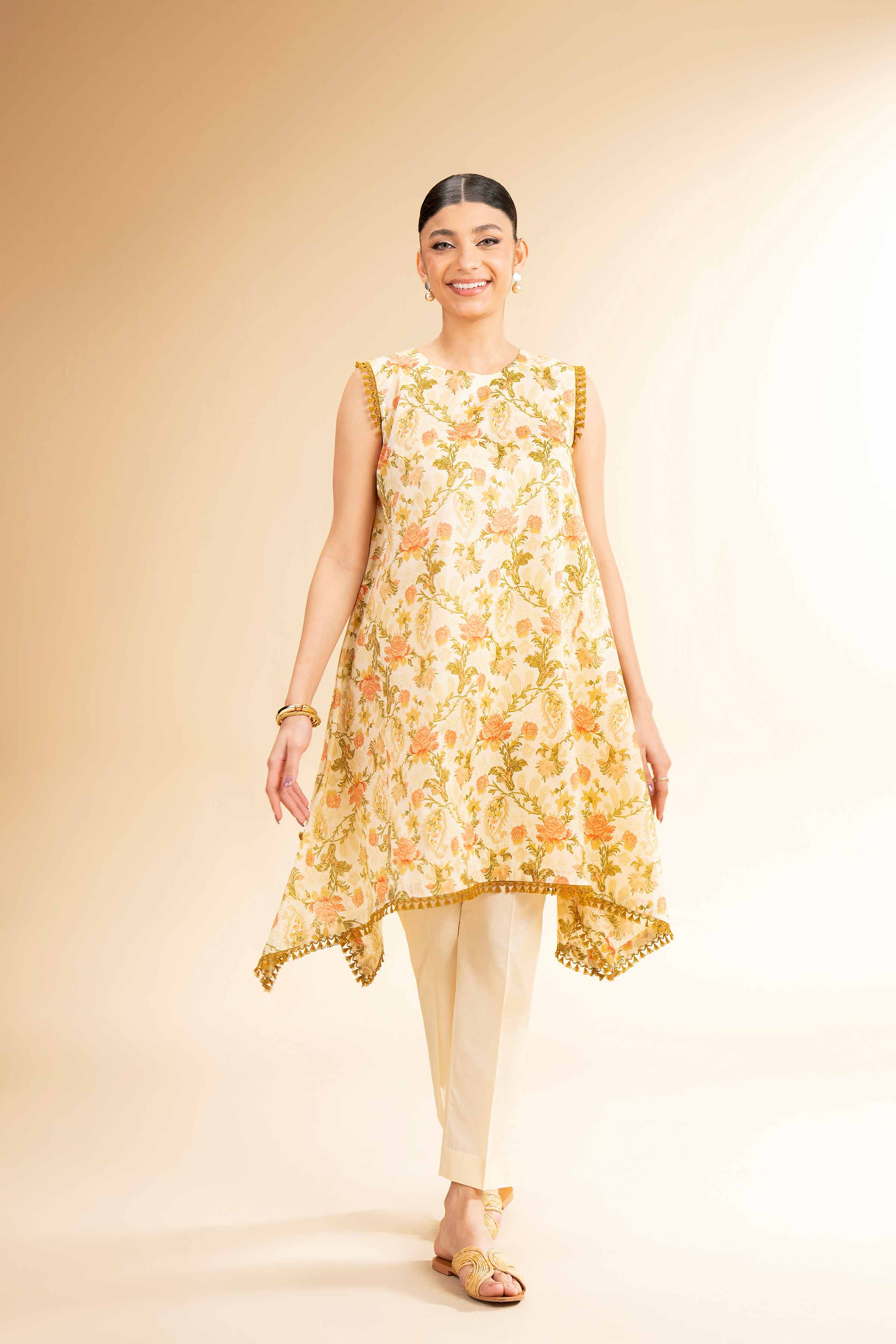 2 Piece - Printed Suit - 42501117 for Women - Unstitched Collection | Nishat | Shop Online