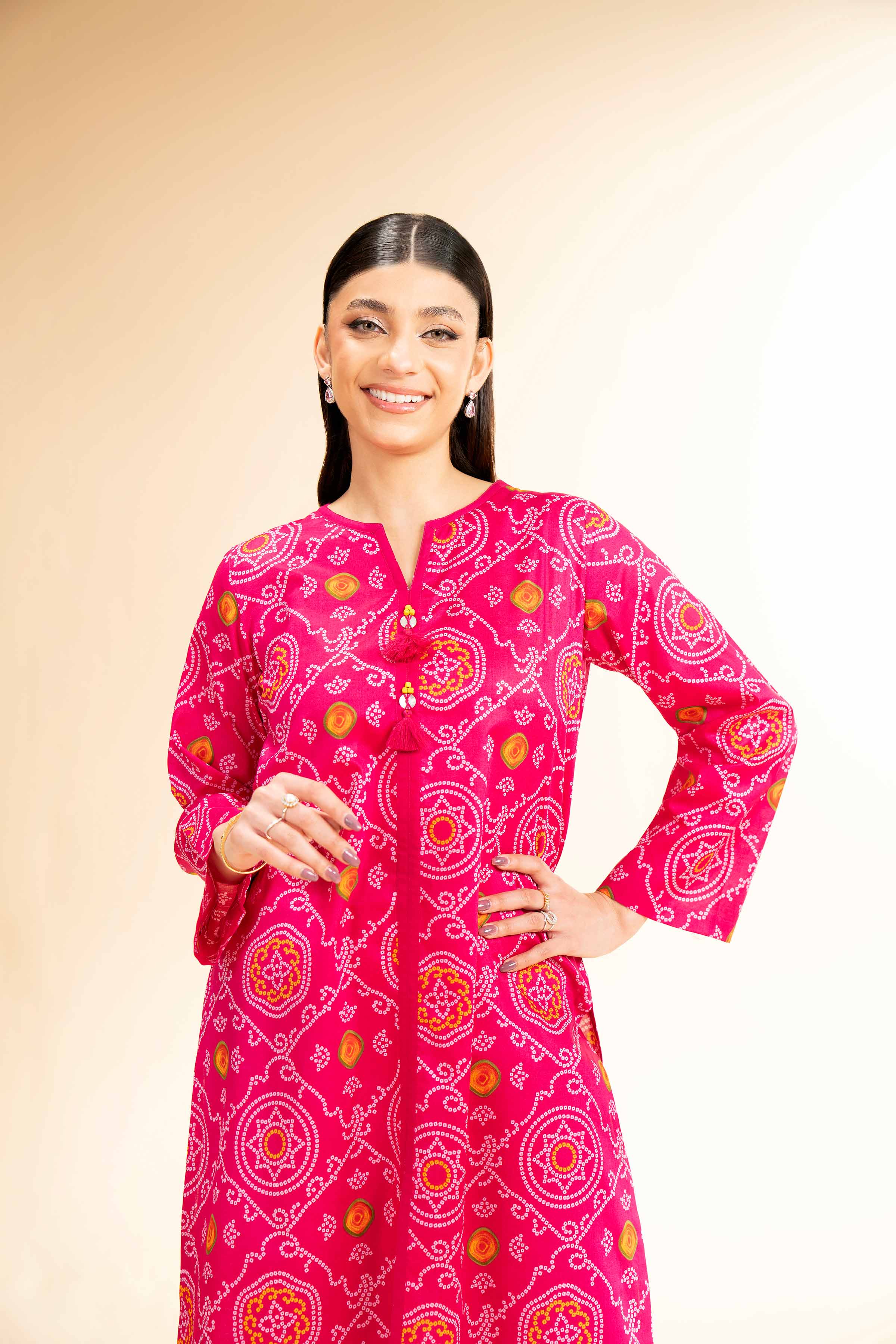 2 Piece - Printed Suit - 42501118 for Women - Unstitched Collection | Nishat | Shop Online