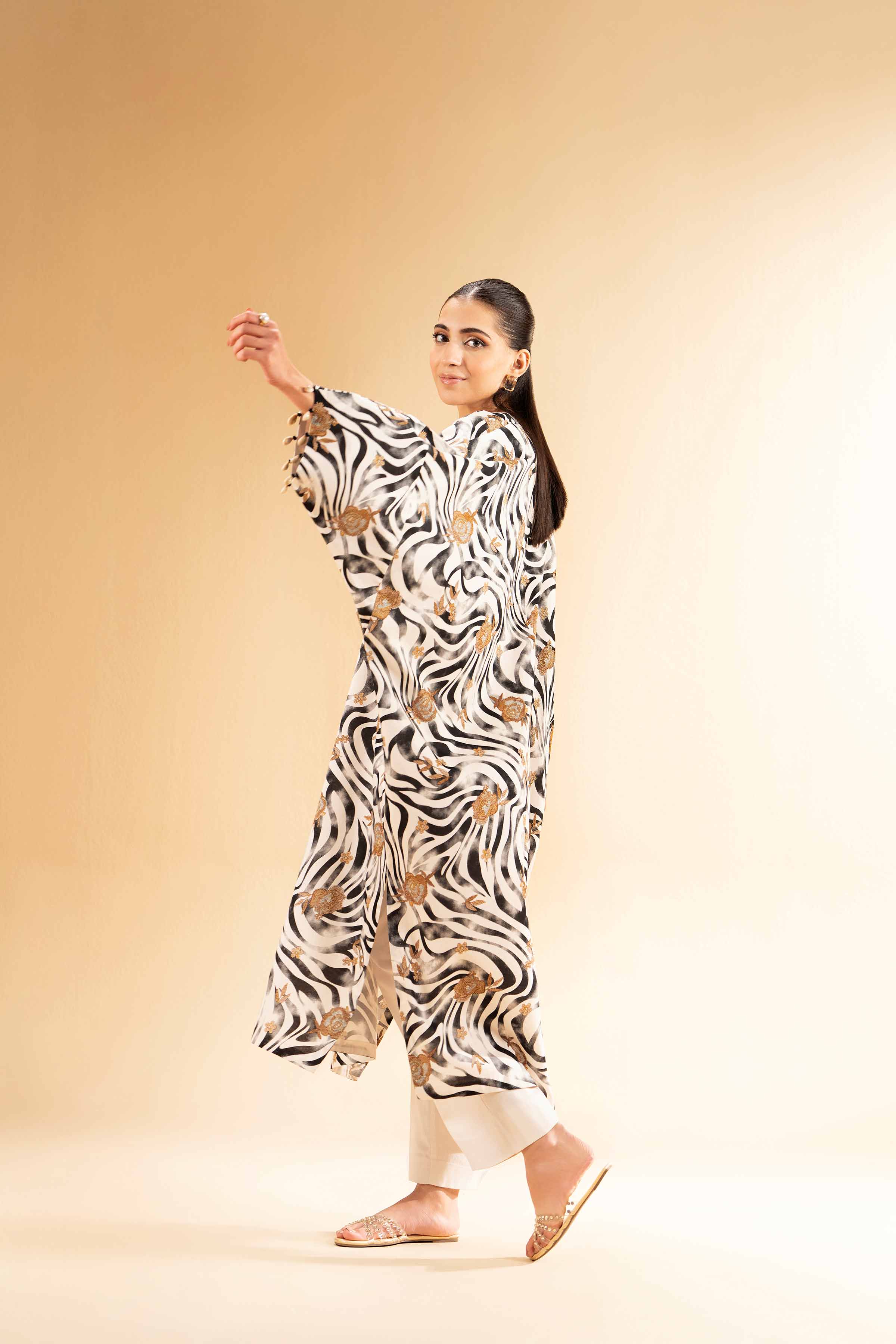 2 Piece - Printed Suit - 42501123 for Women - Unstitched Collection | Nishat | Shop Online