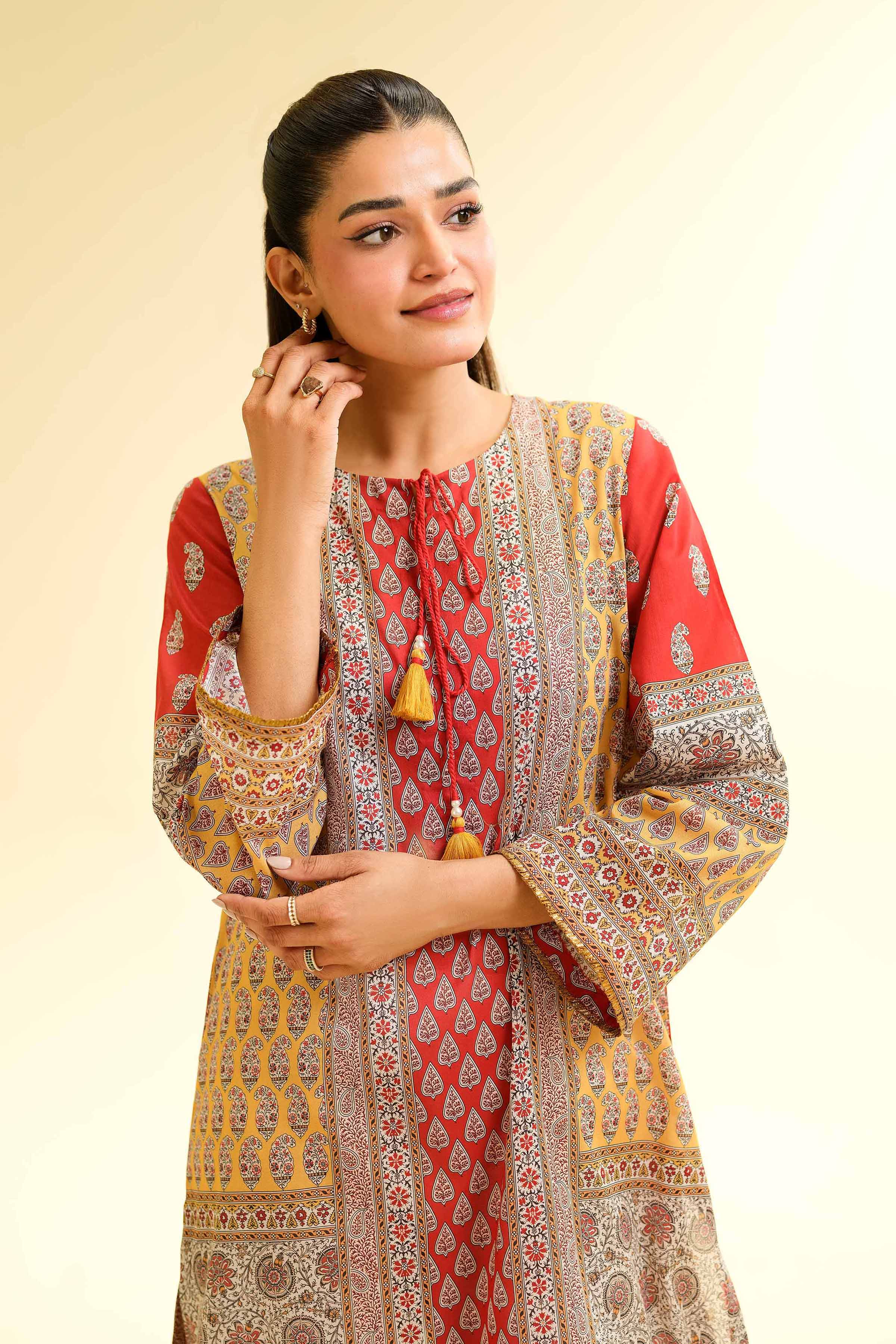 2 Piece - Digital Printed Suit - 42501126 for Women - Unstitched Collection | Nishat | Shop Online
