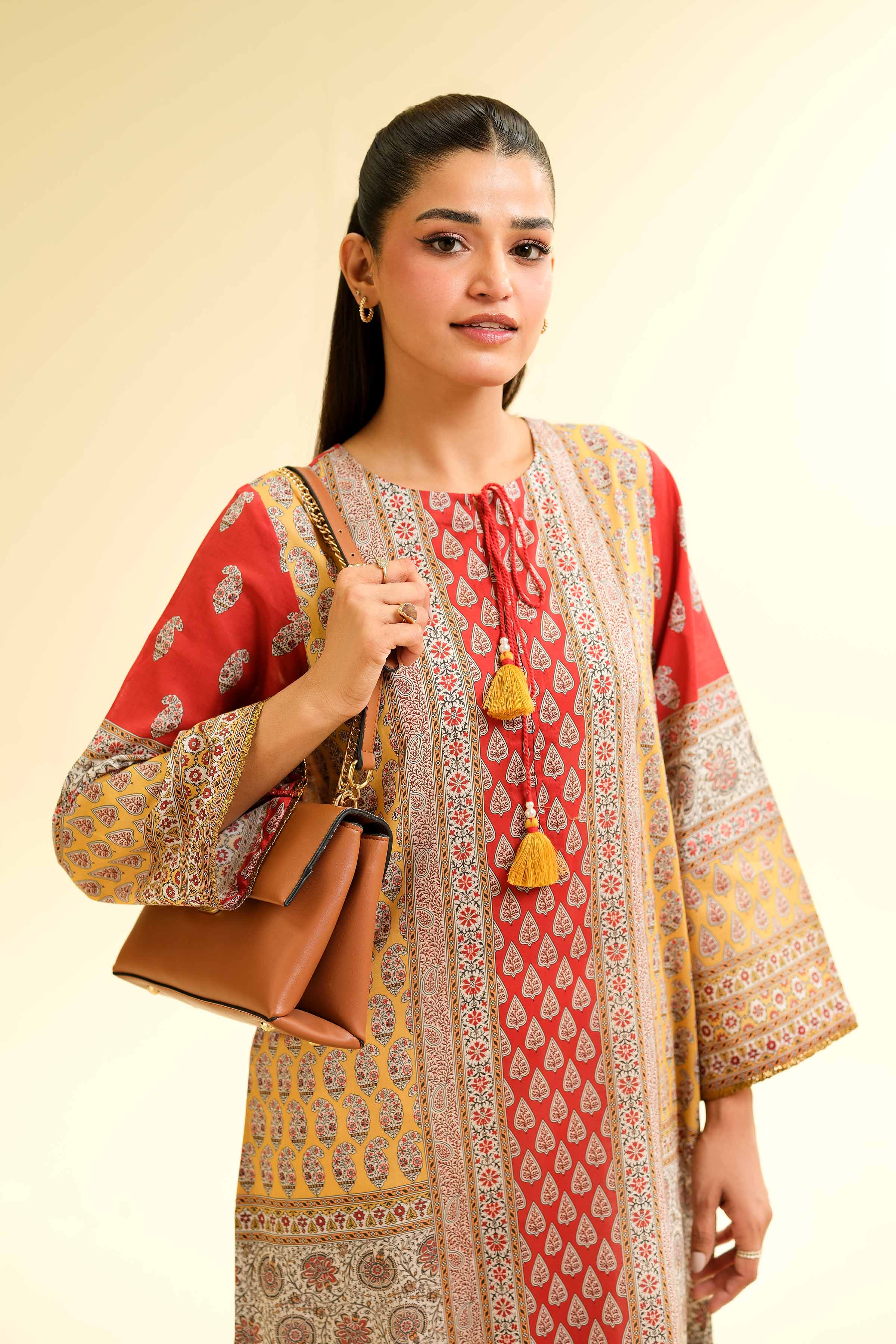 2 Piece - Digital Printed Suit - 42501126 for Women - Unstitched Collection | Nishat | Shop Online