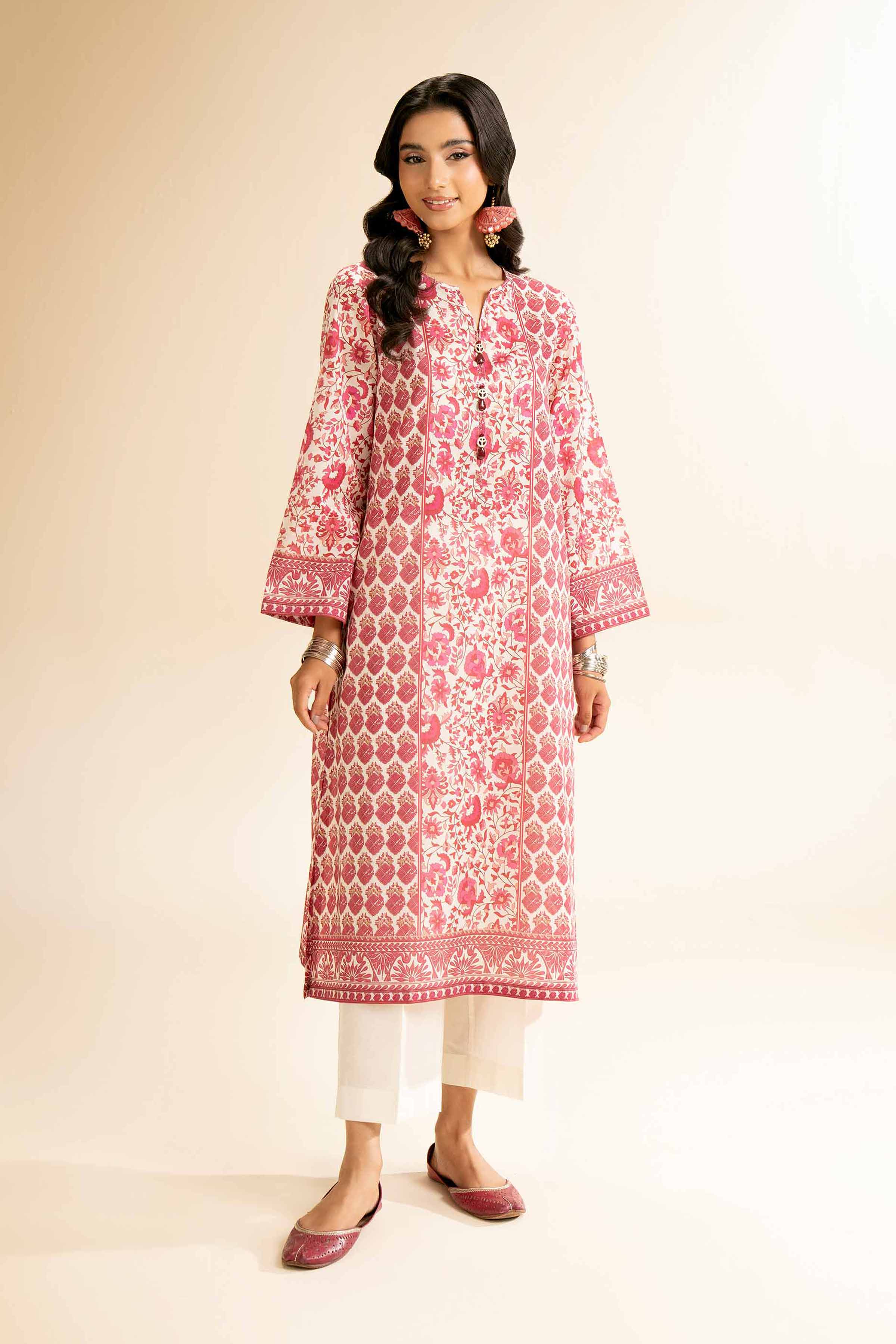 2 Piece - Digital Printed Suit - 42501128 for Women - Unstitched Collection | Nishat | Shop Online