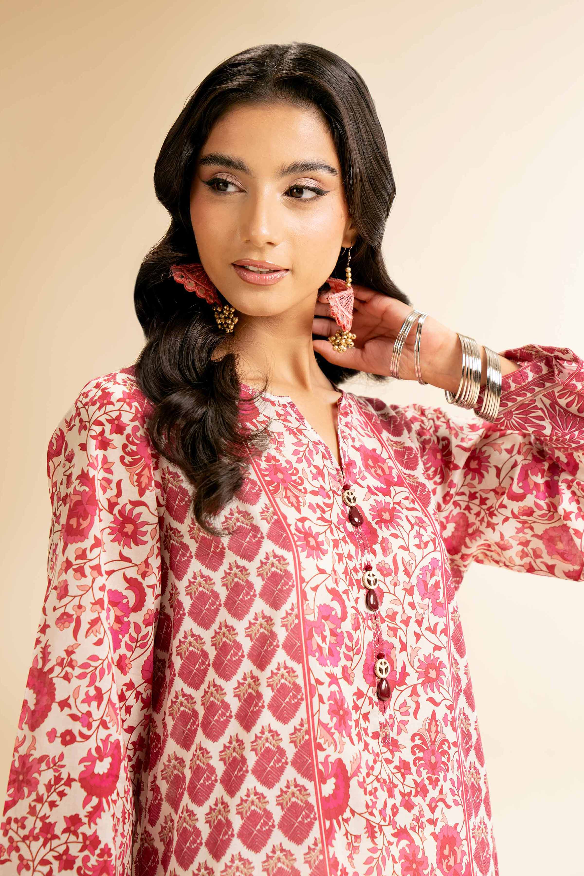 2 Piece - Digital Printed Suit - 42501128 for Women - Unstitched Collection | Nishat | Shop Online