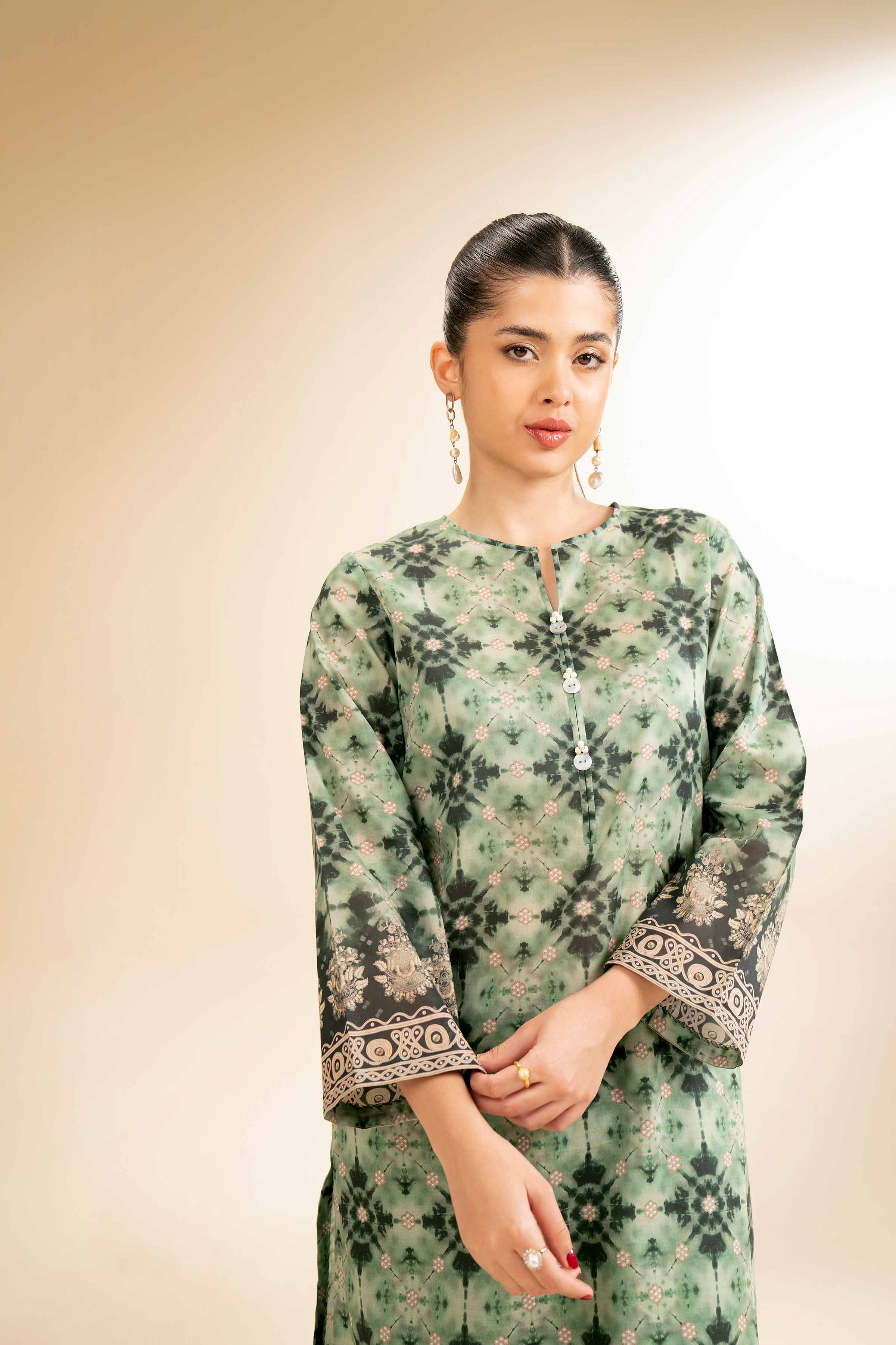 2 Piece - Digital Printed Suit - 42501129 for Women - Unstitched Collection | Nishat | Shop Online