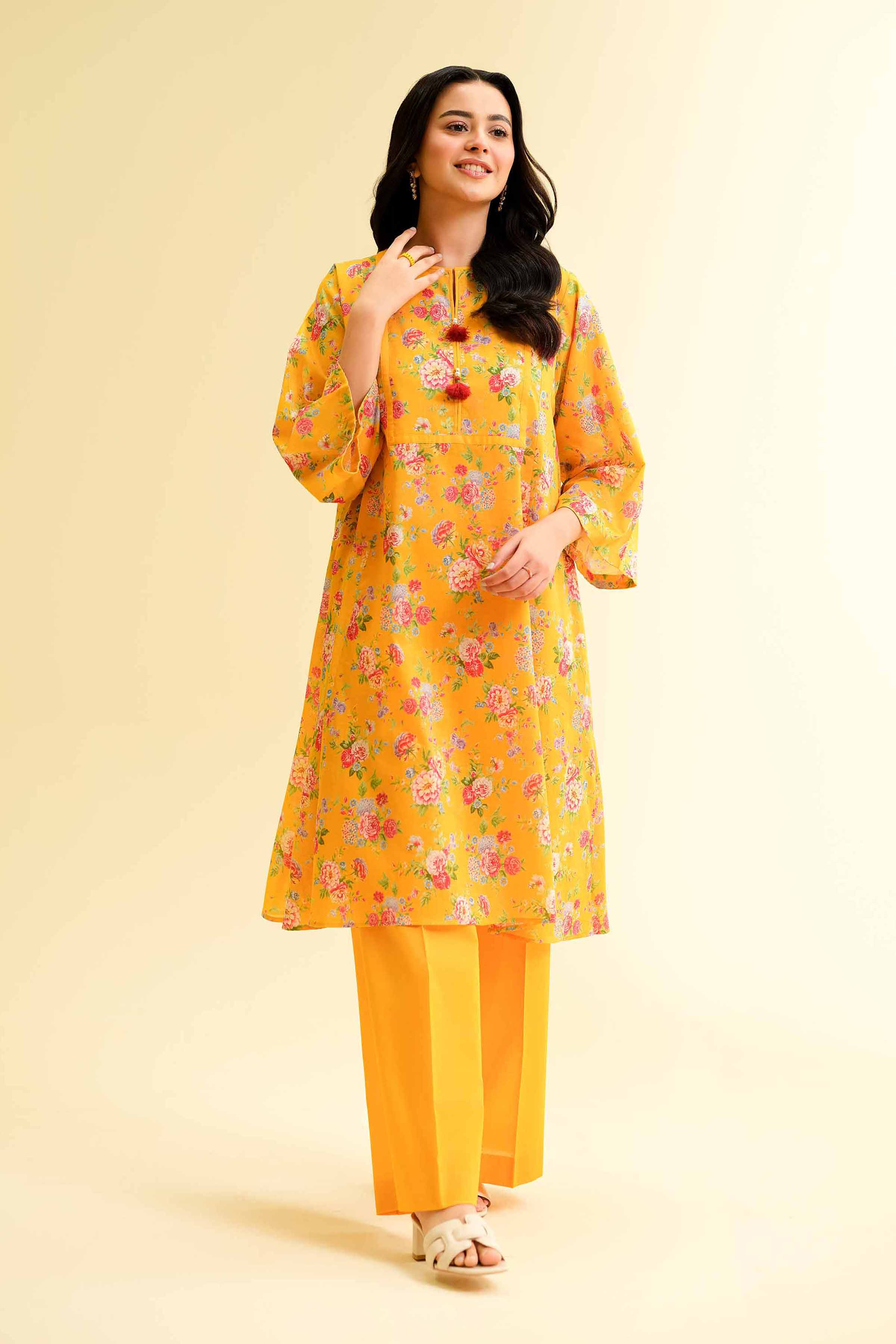 2 Piece - Digital Printed Suit - 42501134 for Women - Unstitched Collection | Nishat | Shop Online