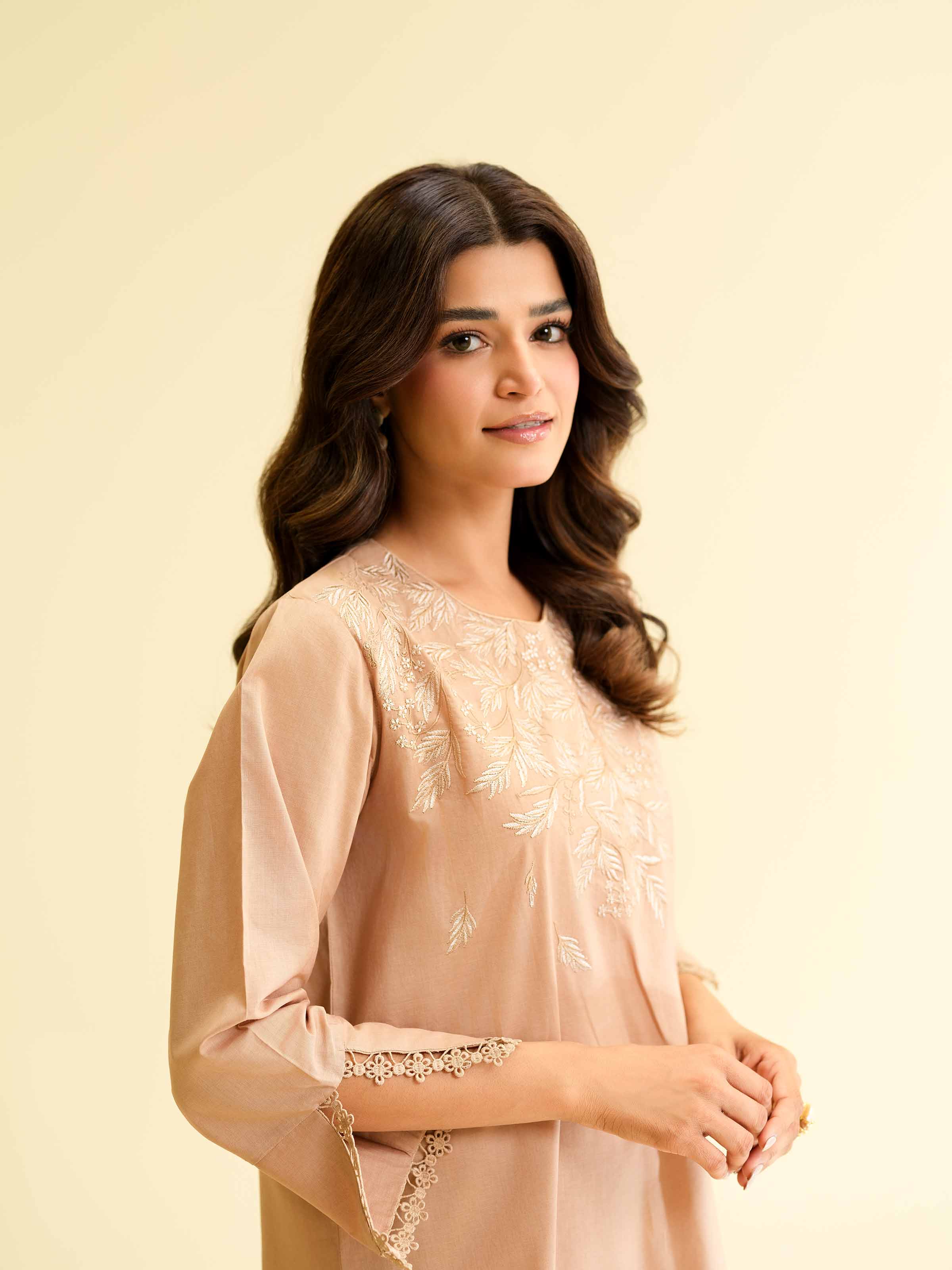 2 Piece - Dyed Embroidered Suit - 42501136 for Women - Unstitched Collection | Nishat | Shop Online