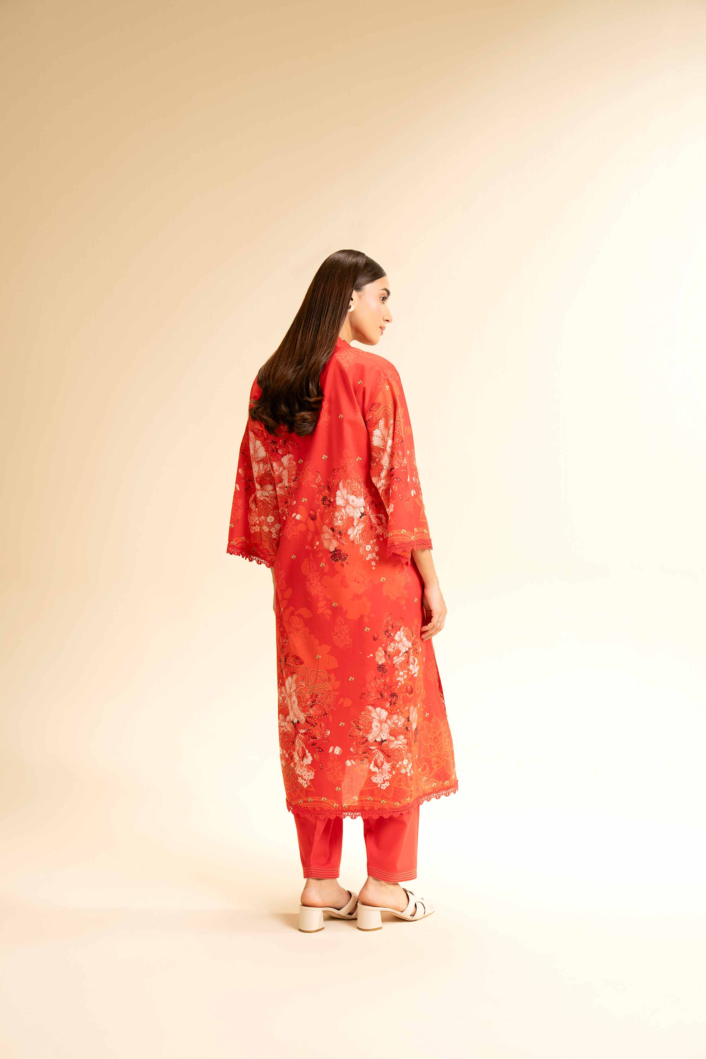 2 Piece - Digital Printed Embroidered Suit - 42501146 for Women - Unstitched Collection | Nishat | Shop Online