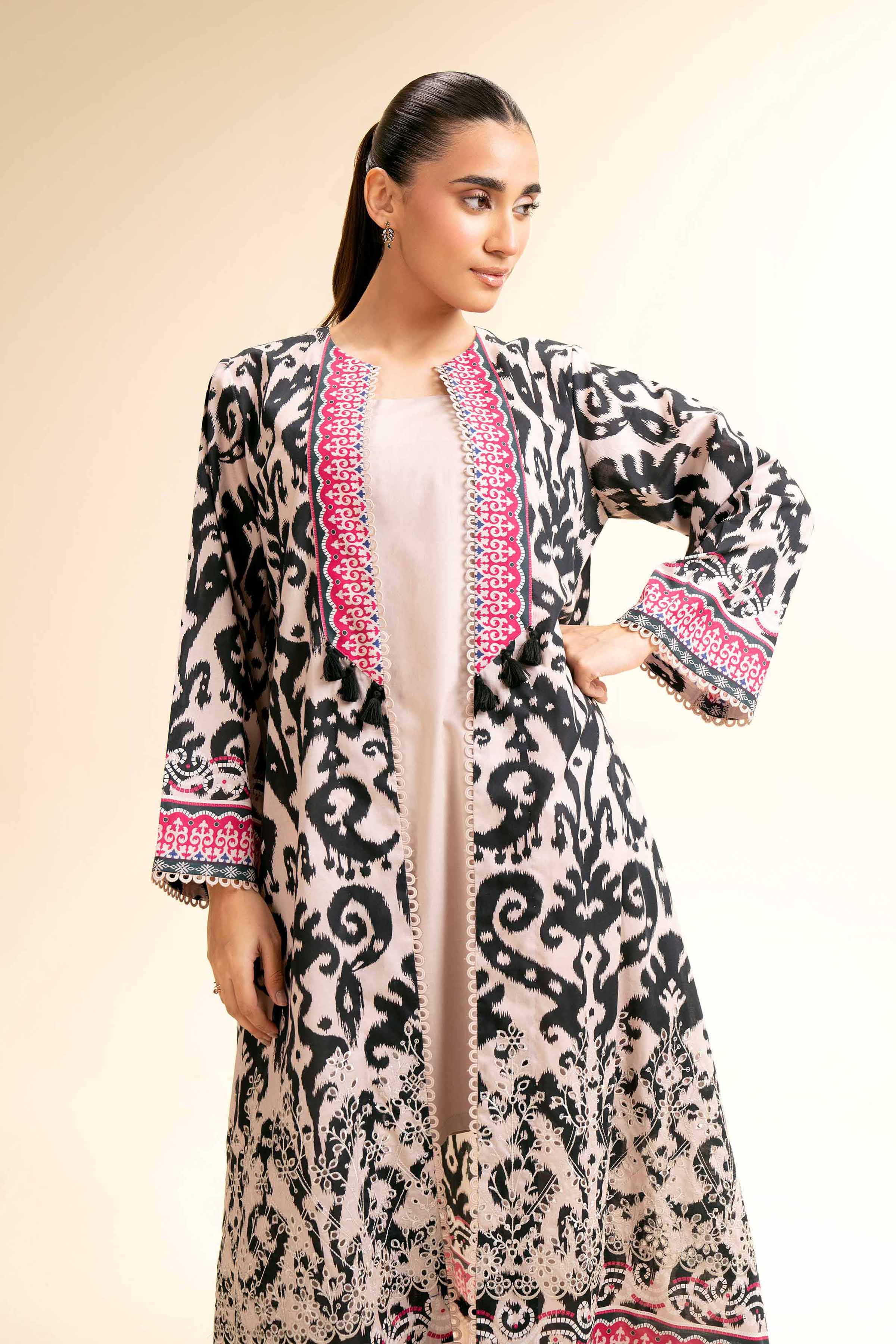 2 Piece - Digital Printed Embroidered Suit - 42501149 for Women - Unstitched Collection | Nishat | Shop Online