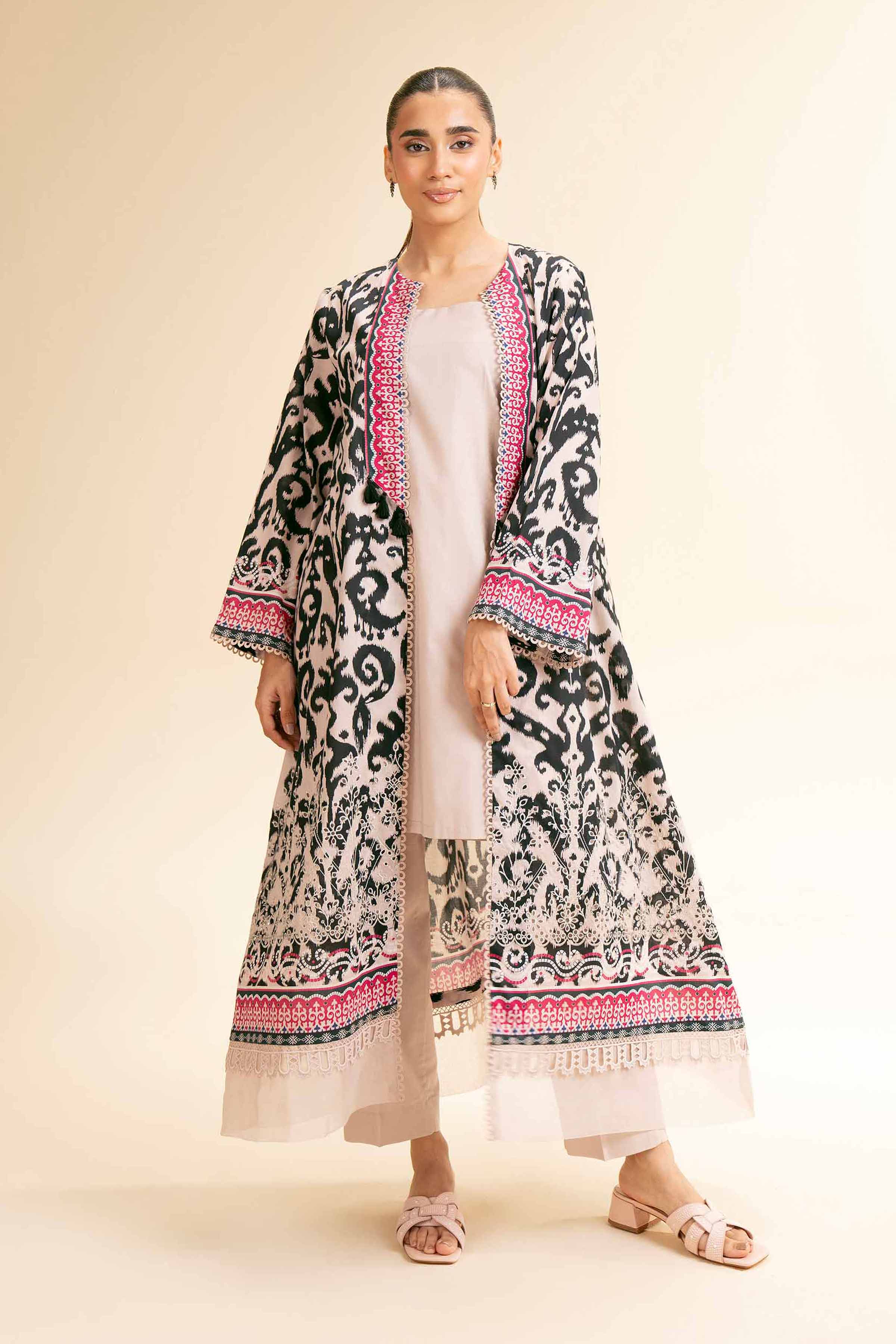 2 Piece - Digital Printed Embroidered Suit - 42501149 for Women - Unstitched Collection | Nishat | Shop Online