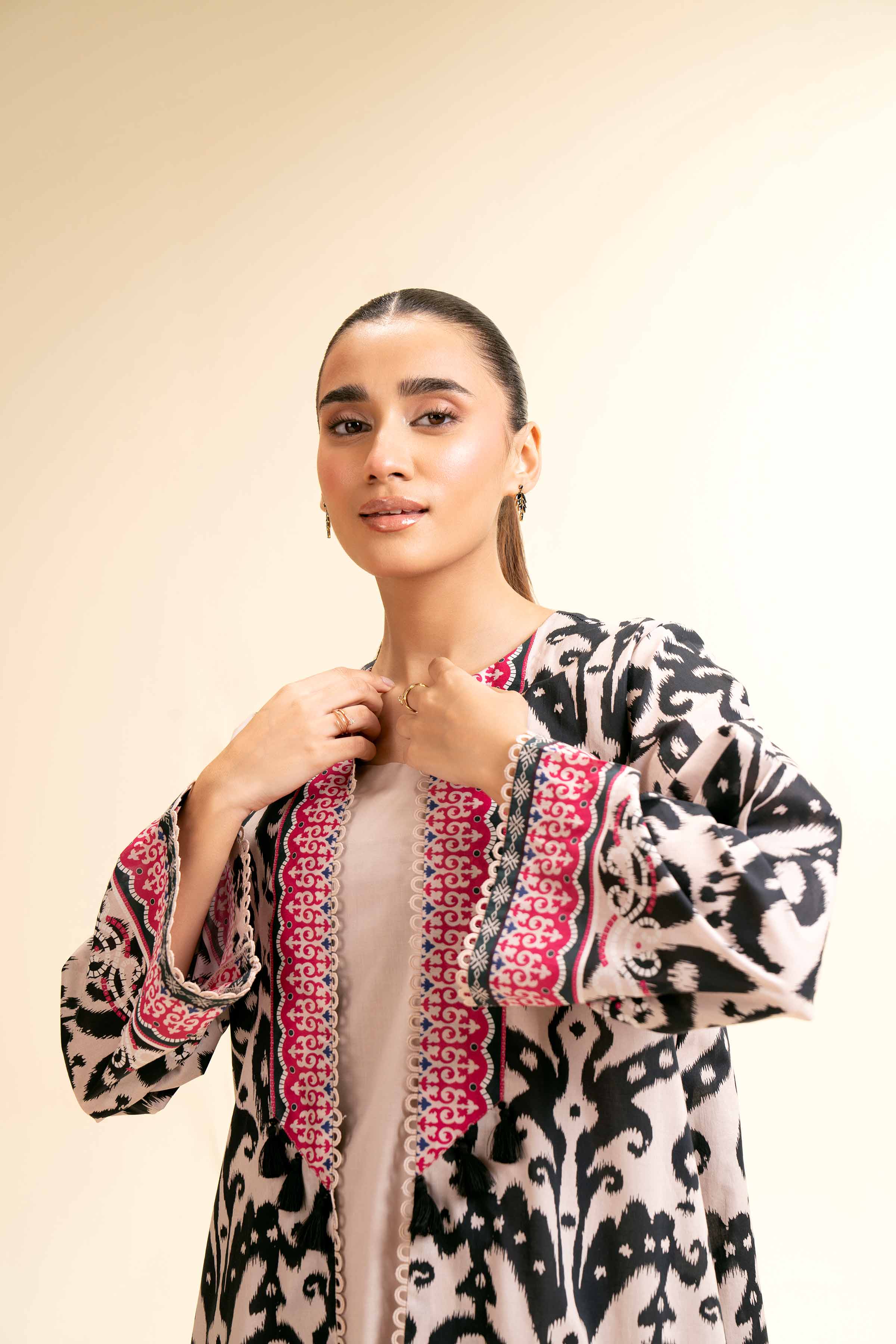 2 Piece - Digital Printed Embroidered Suit - 42501149 for Women - Unstitched Collection | Nishat | Shop Online
