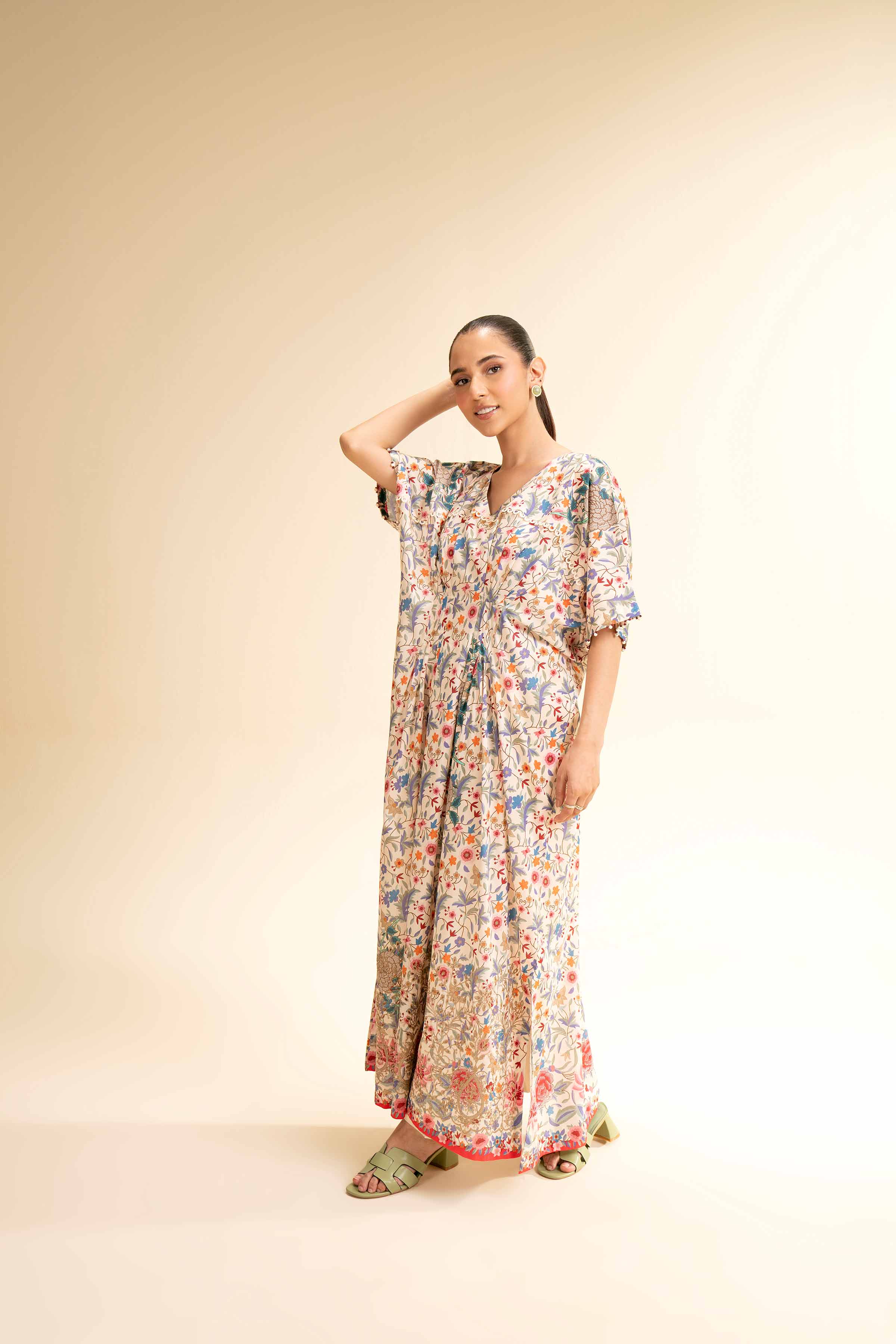 2 Piece - Digital Printed Embroidered Suit - 42501153 for Women - Unstitched Collection | Nishat | Shop Online