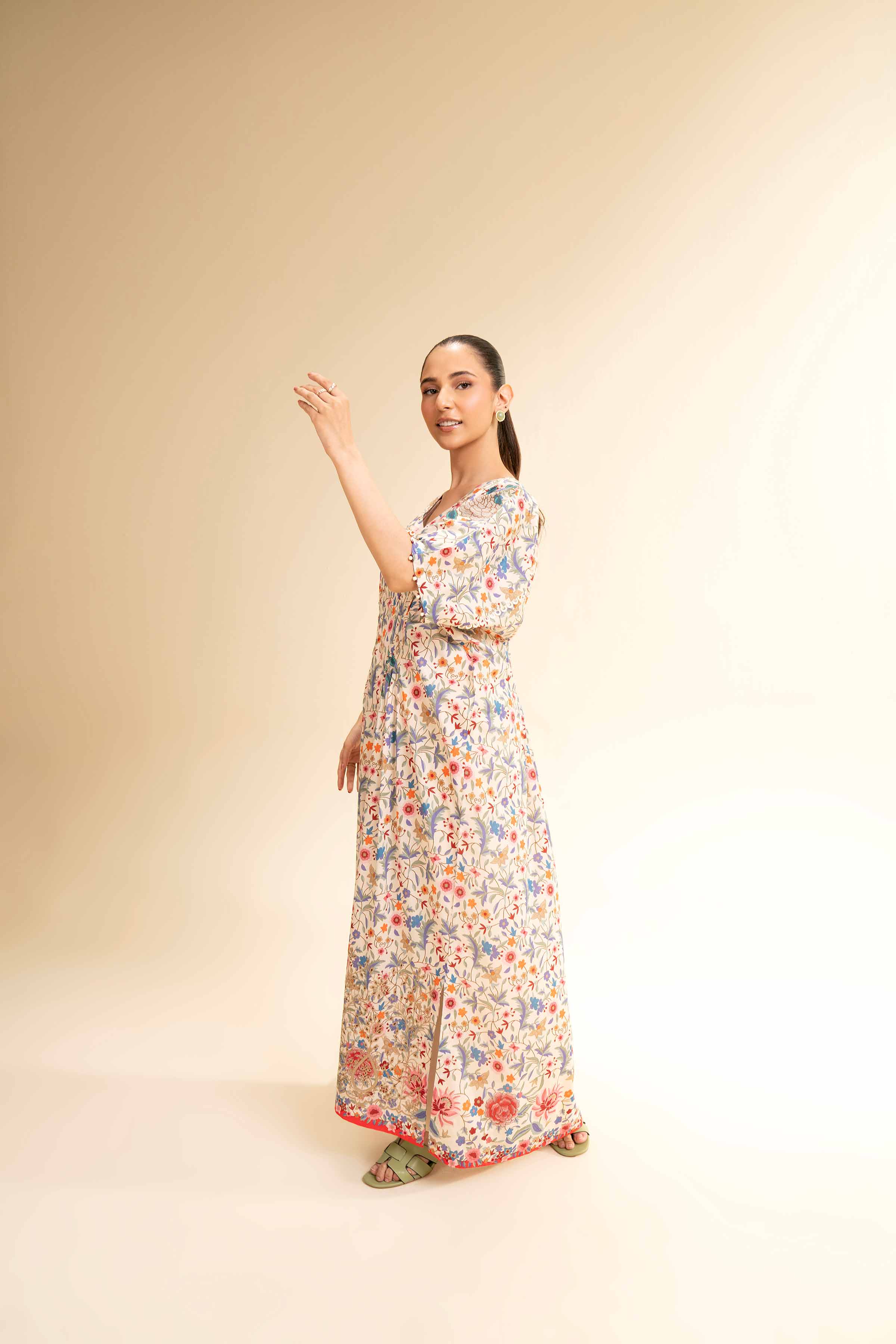 2 Piece - Digital Printed Embroidered Suit - 42501153 for Women - Unstitched Collection | Nishat | Shop Online