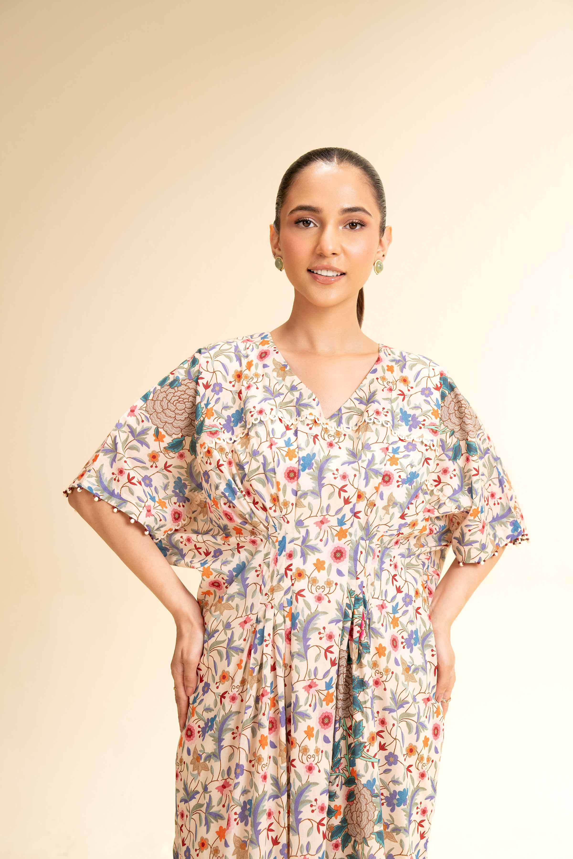 2 Piece - Digital Printed Embroidered Suit - 42501153 for Women - Unstitched Collection | Nishat | Shop Online