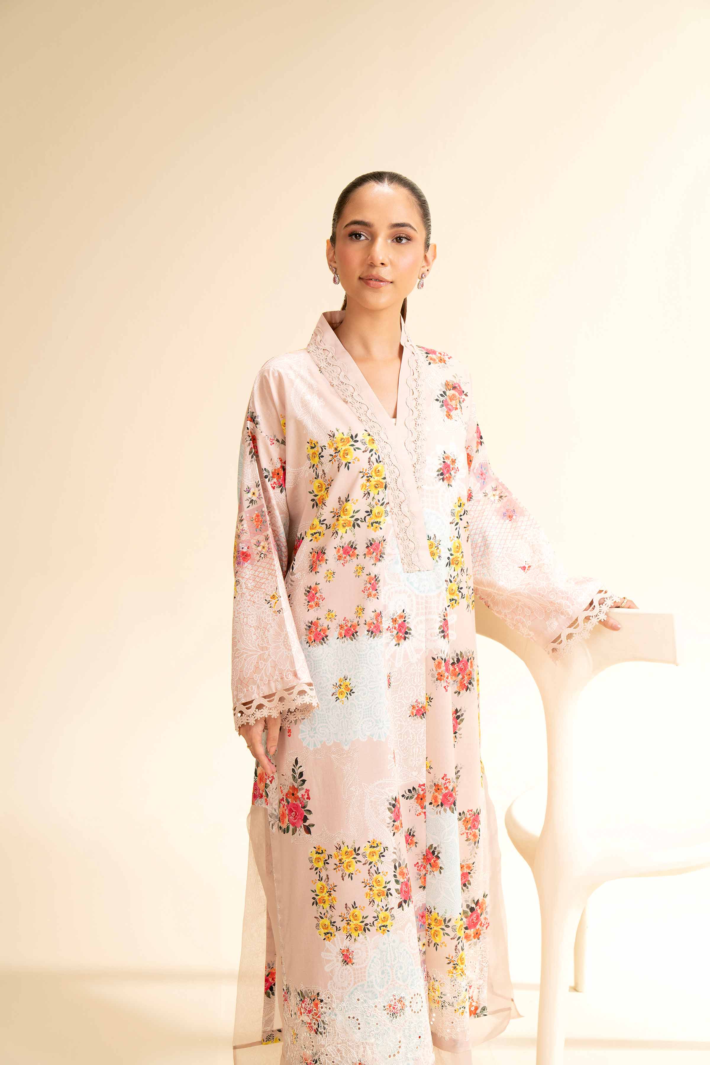 2 Piece - Digital Printed Embroidered Suit - 42501154 for Women - Unstitched Collection | Nishat | Shop Online