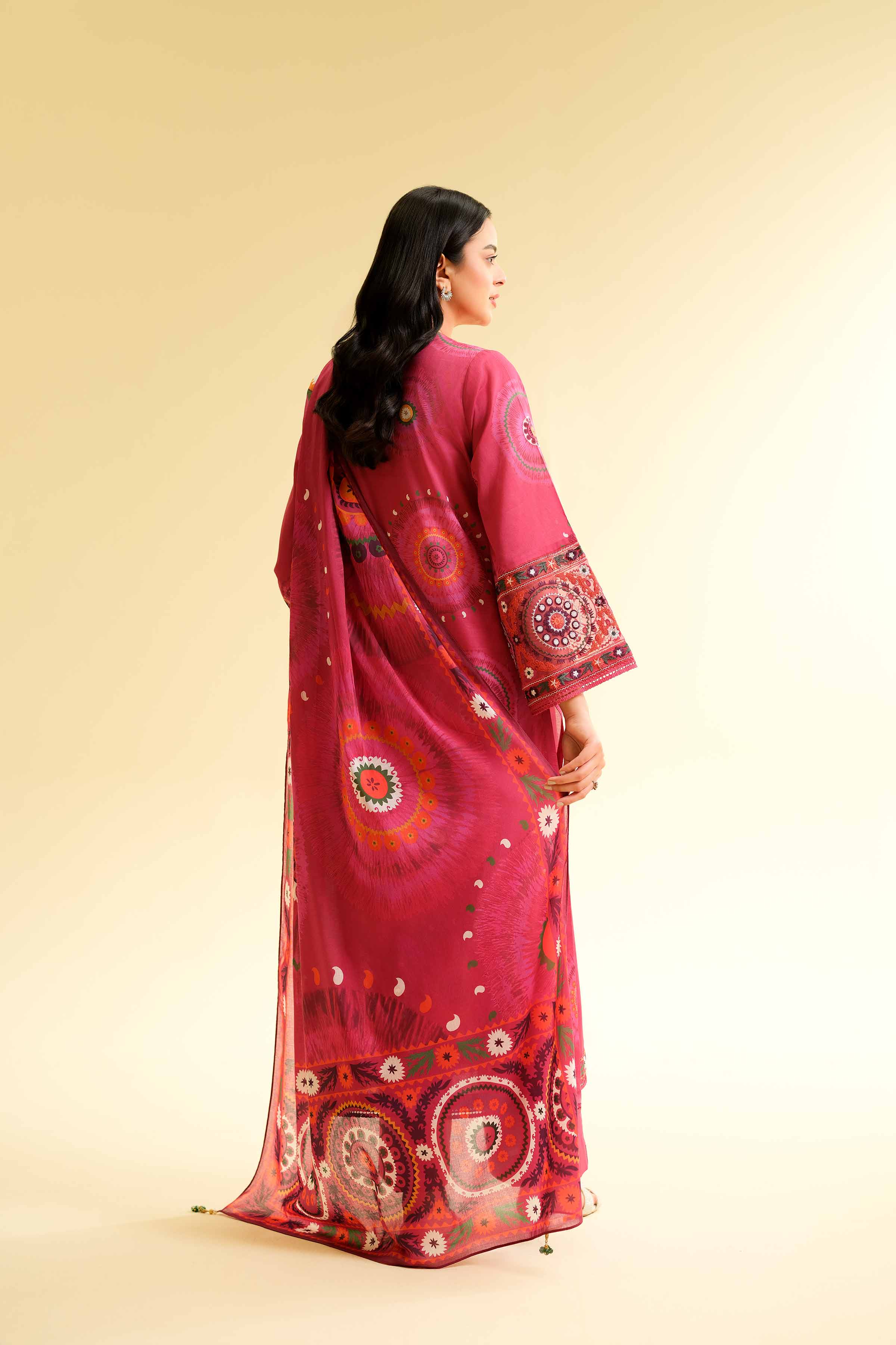 2 Piece - Printed Embroidered Suit - 42501156 for Women - Unstitched Collection | Nishat | Shop Online