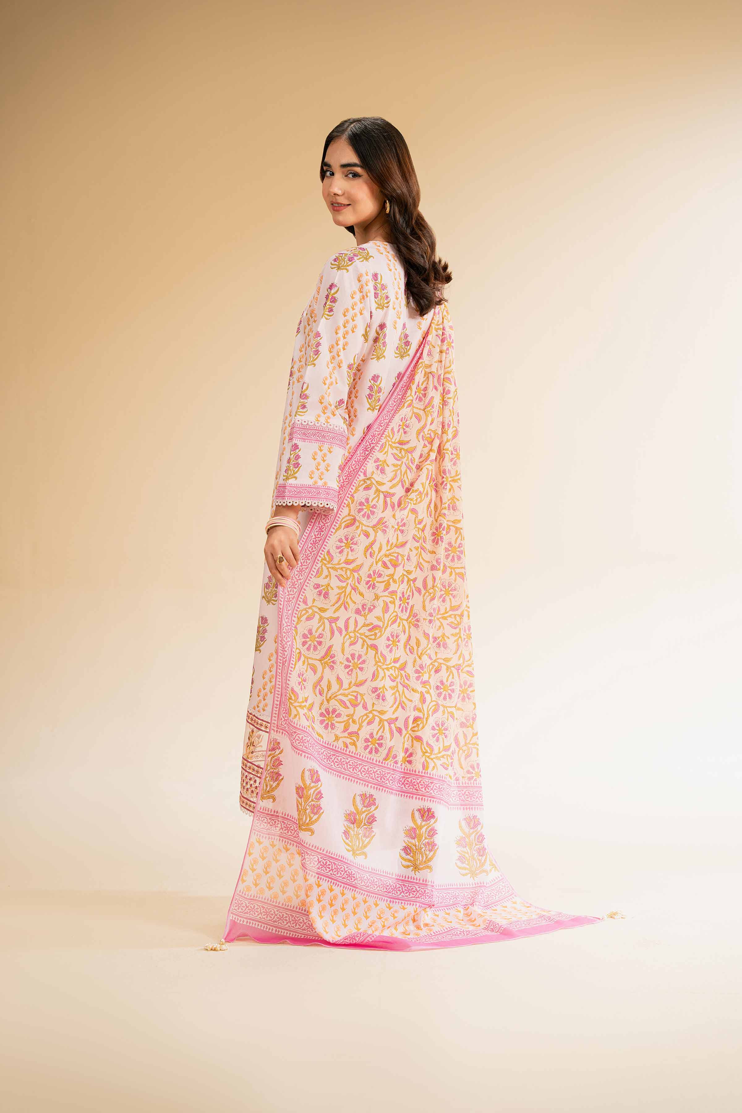 2 Piece - Printed Embroidered Suit - 42501157 for Women - Unstitched Collection | Nishat | Shop Online