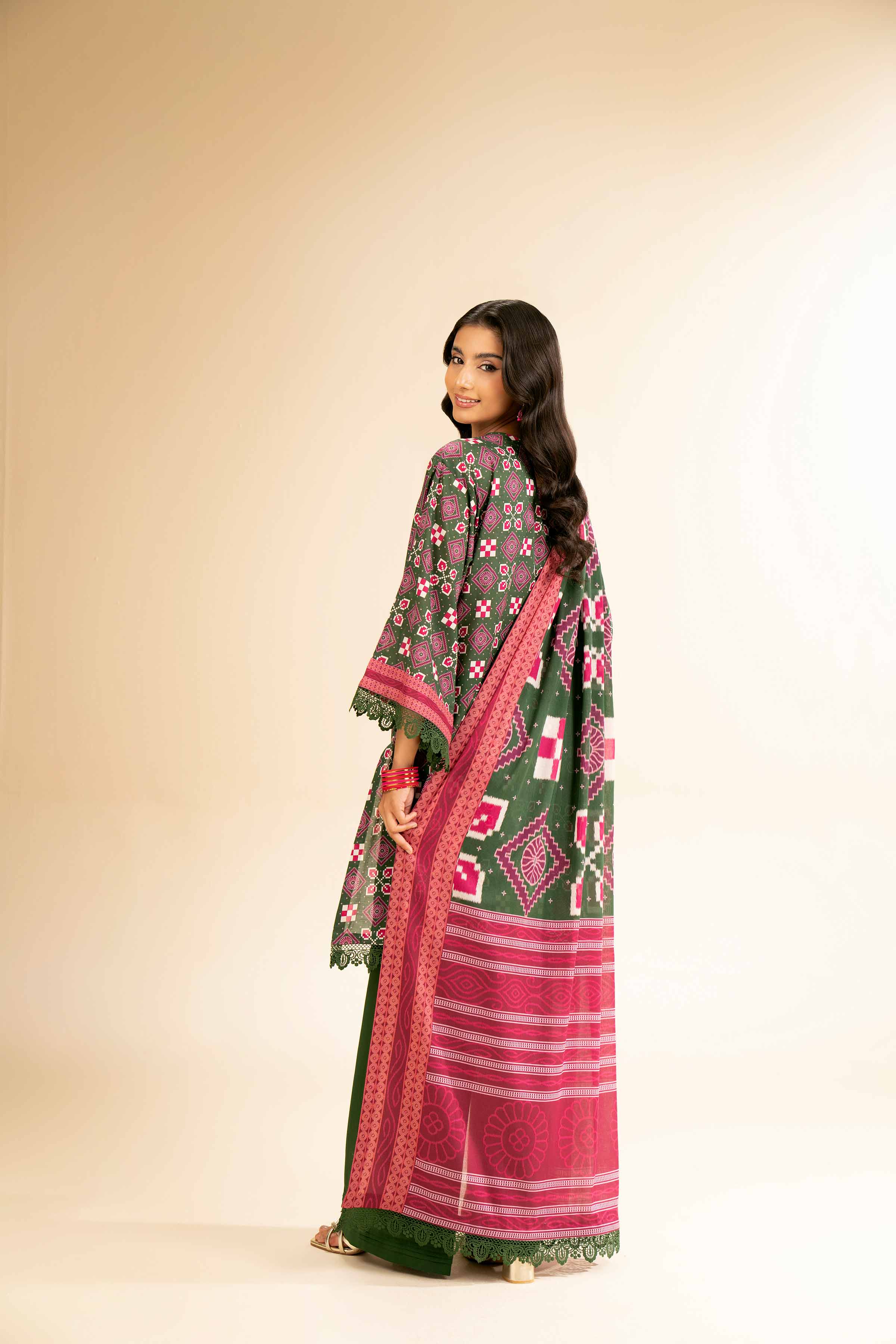 2 Piece - Printed Embroidered Suit - 42501158 for Women - Unstitched Collection | Nishat | Shop Online