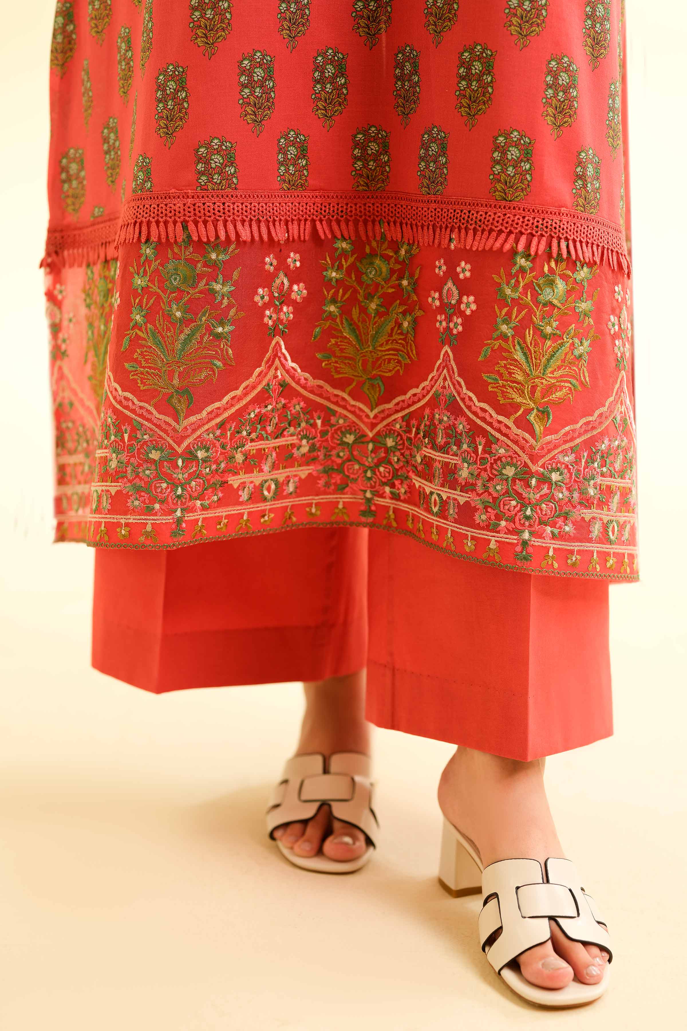 2 Piece - Printed Embroidered Suit - 42501160 for Women - Unstitched Collection | Nishat | Shop Online