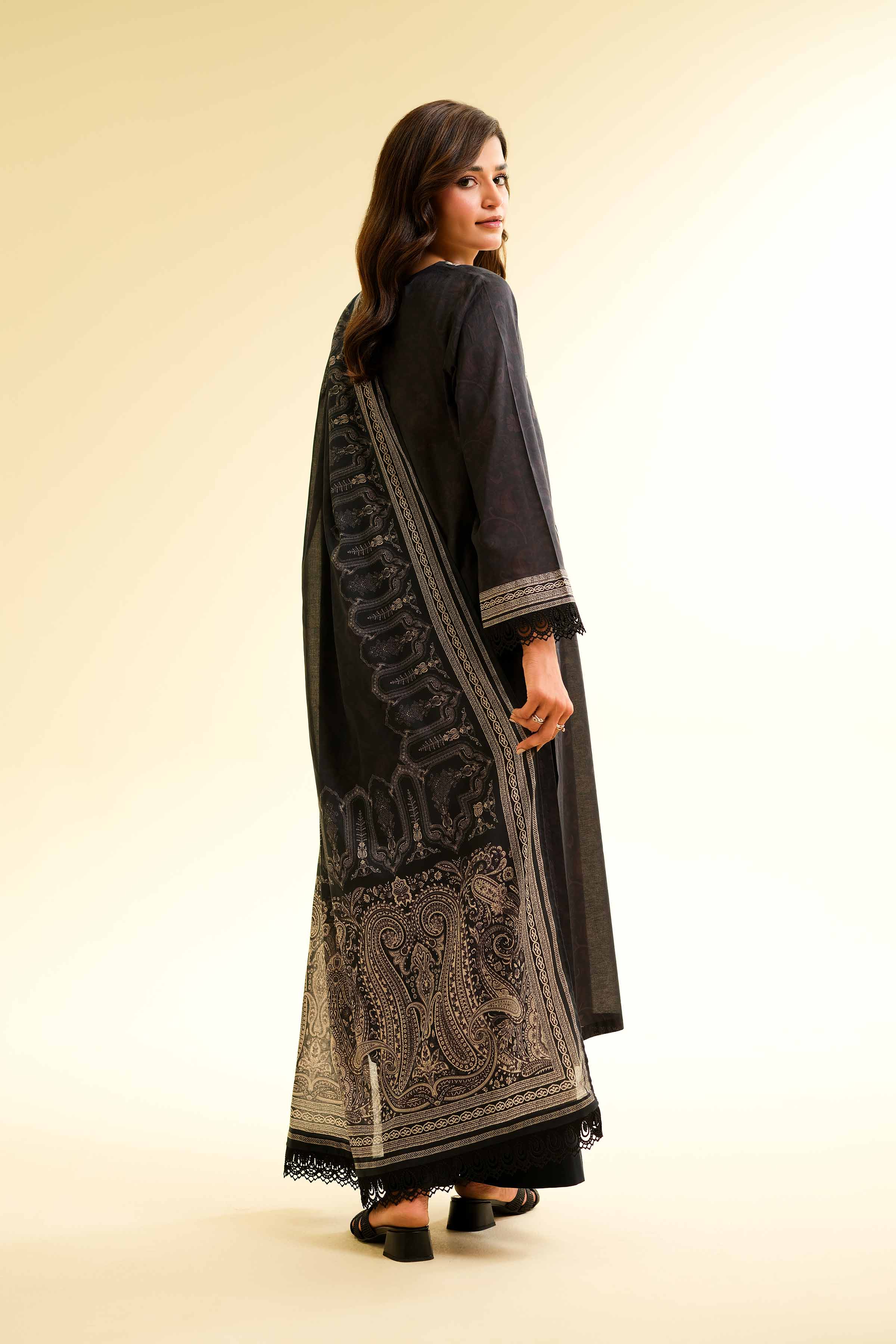2 Piece - Printed Embroidered Suit - 42501163 for Women - Unstitched Collection | Nishat | Shop Online