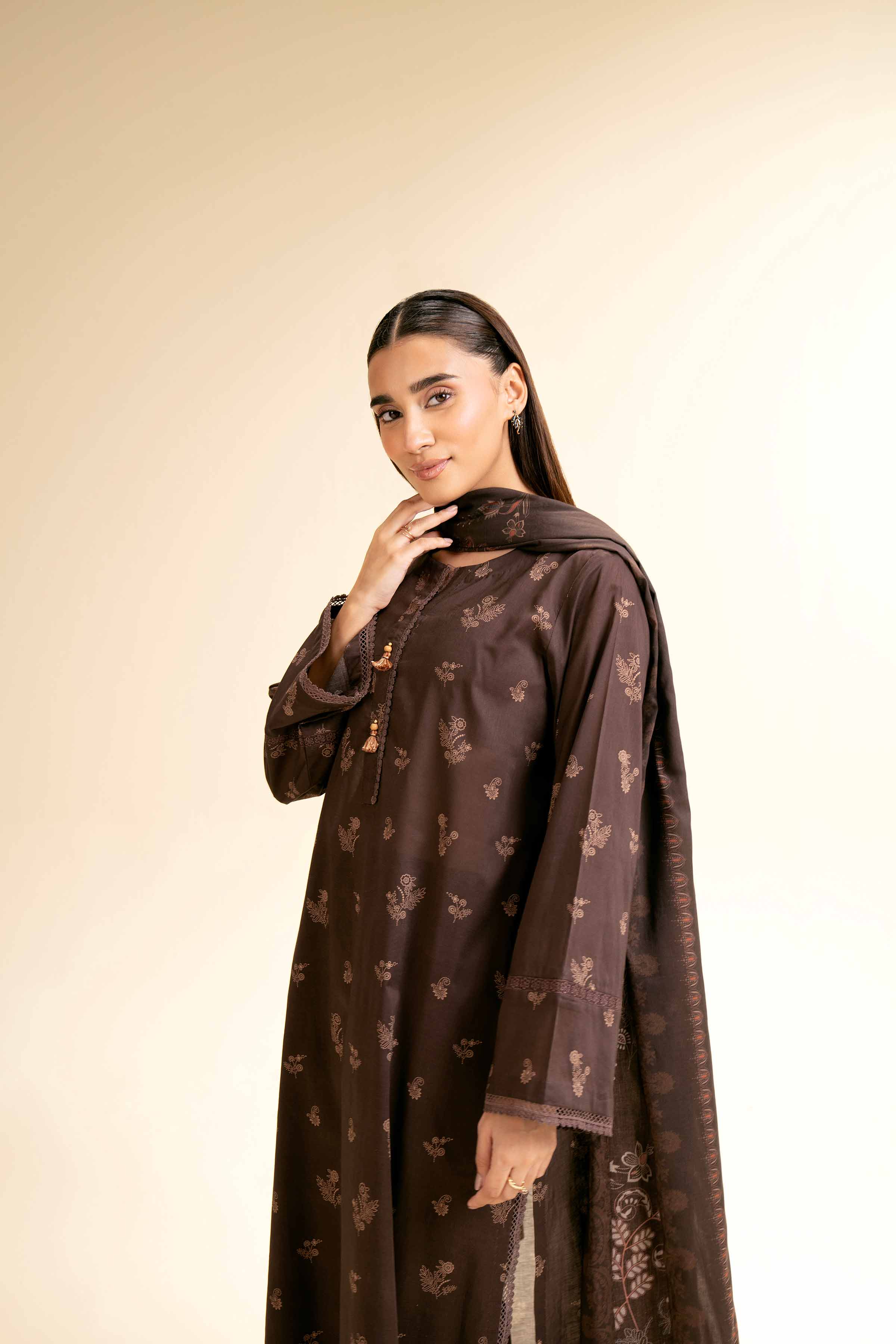 2 Piece - Printed Suit - 42501168 for Women - Unstitched Collection | Nishat | Shop Online
