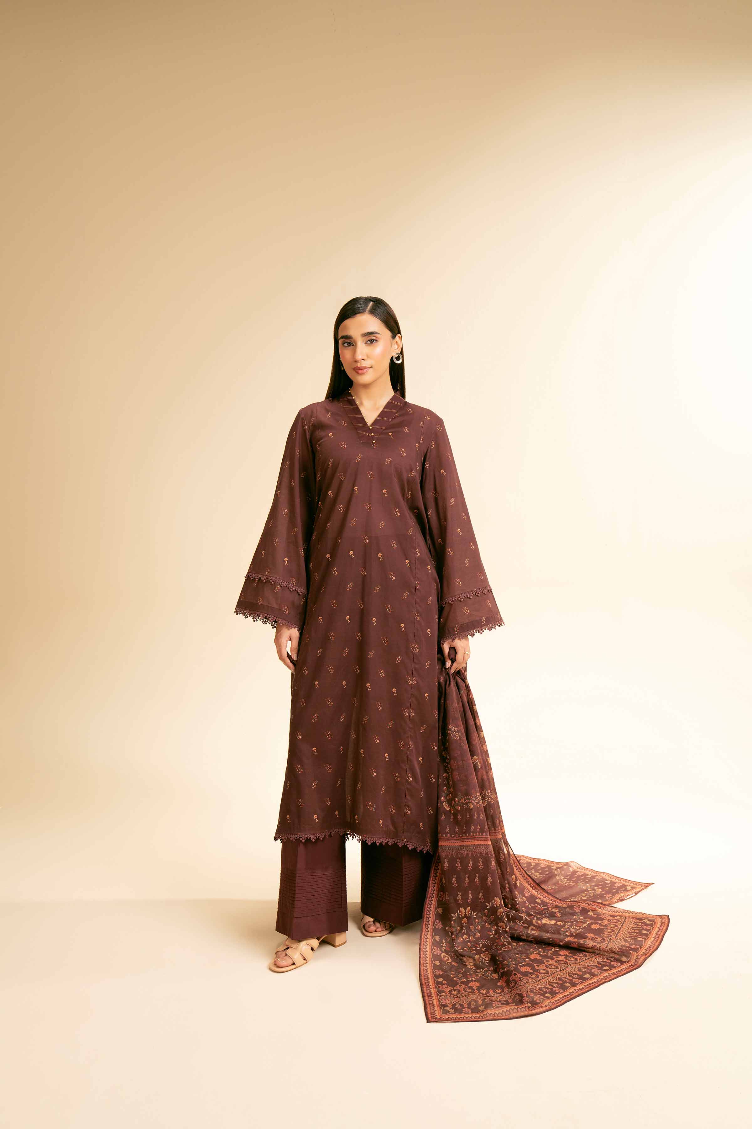 2 Piece - Printed Suit - 42501169 for Women - Unstitched Collection | Nishat | Shop Online