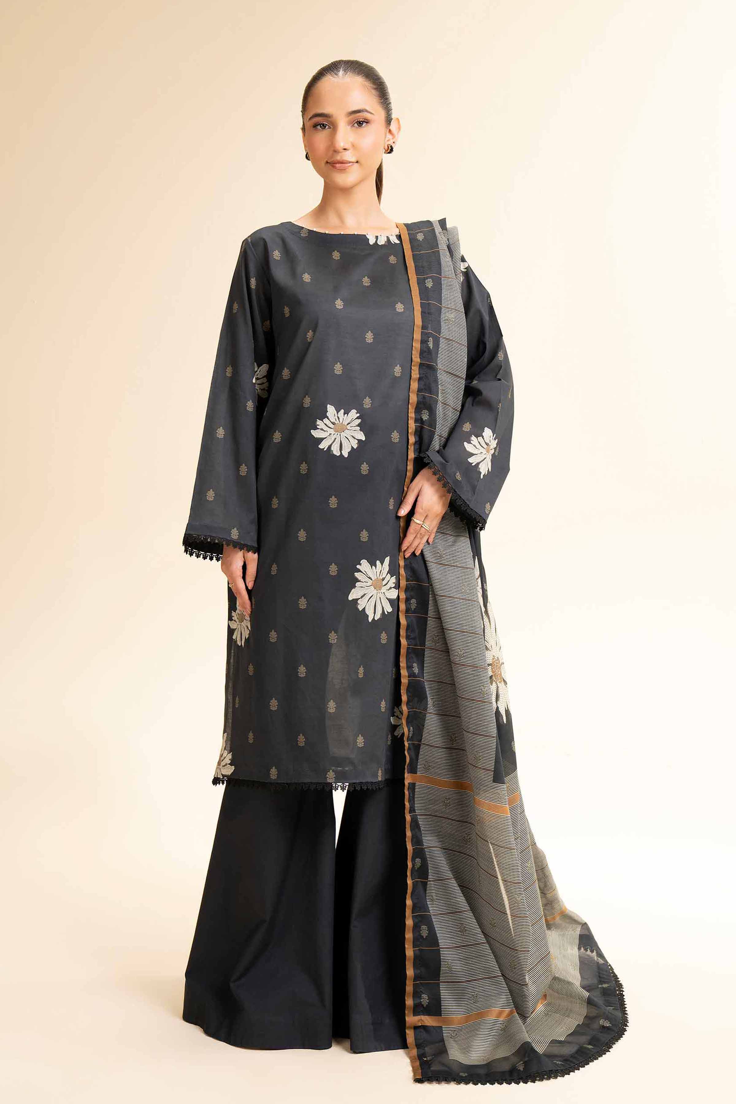 2 Piece - Printed Suit - 42501171 for Women - Unstitched Collection | Nishat | Shop Online