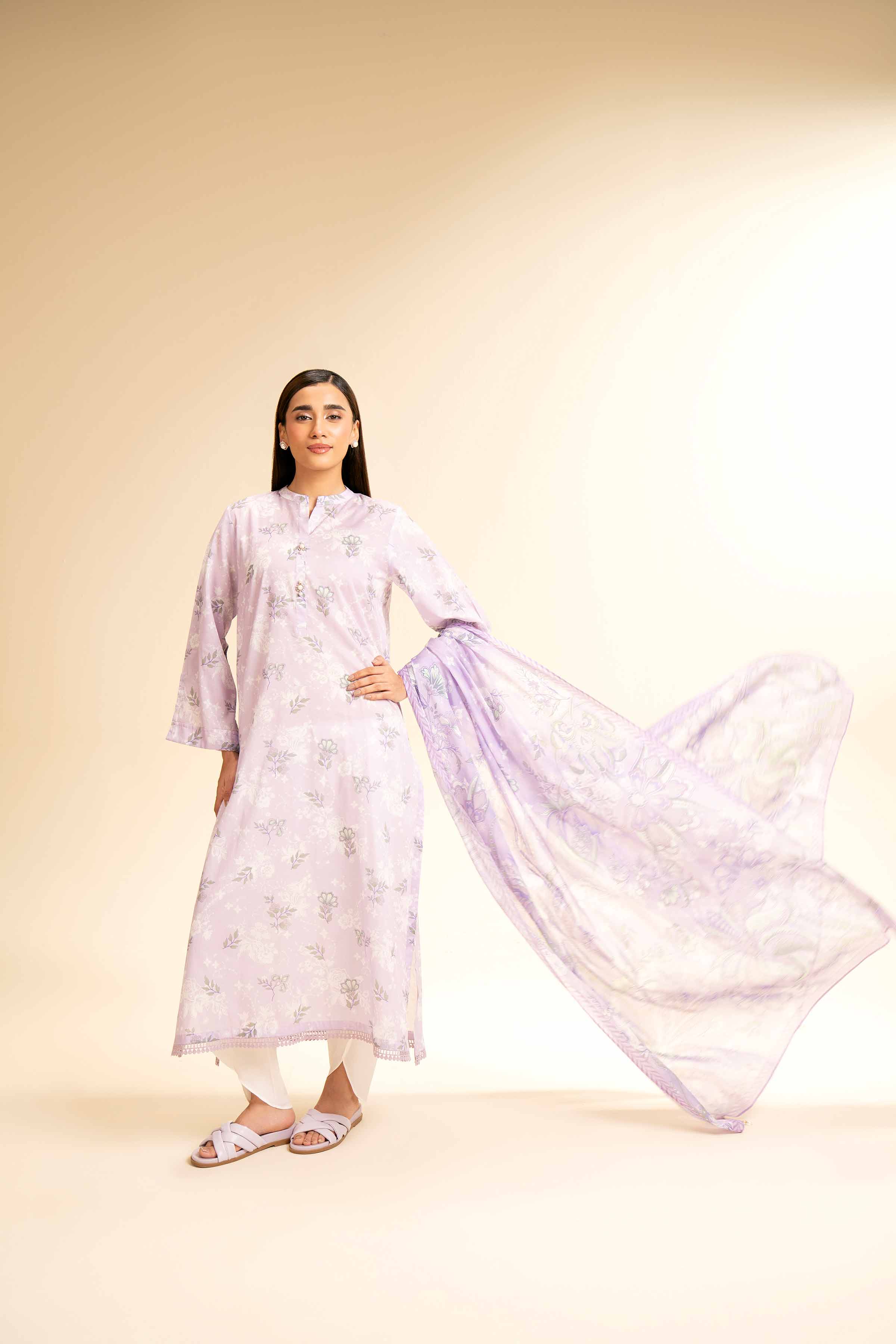 2 Piece - Printed Suit - 42501173 for Women - Unstitched Collection | Nishat | Shop Online