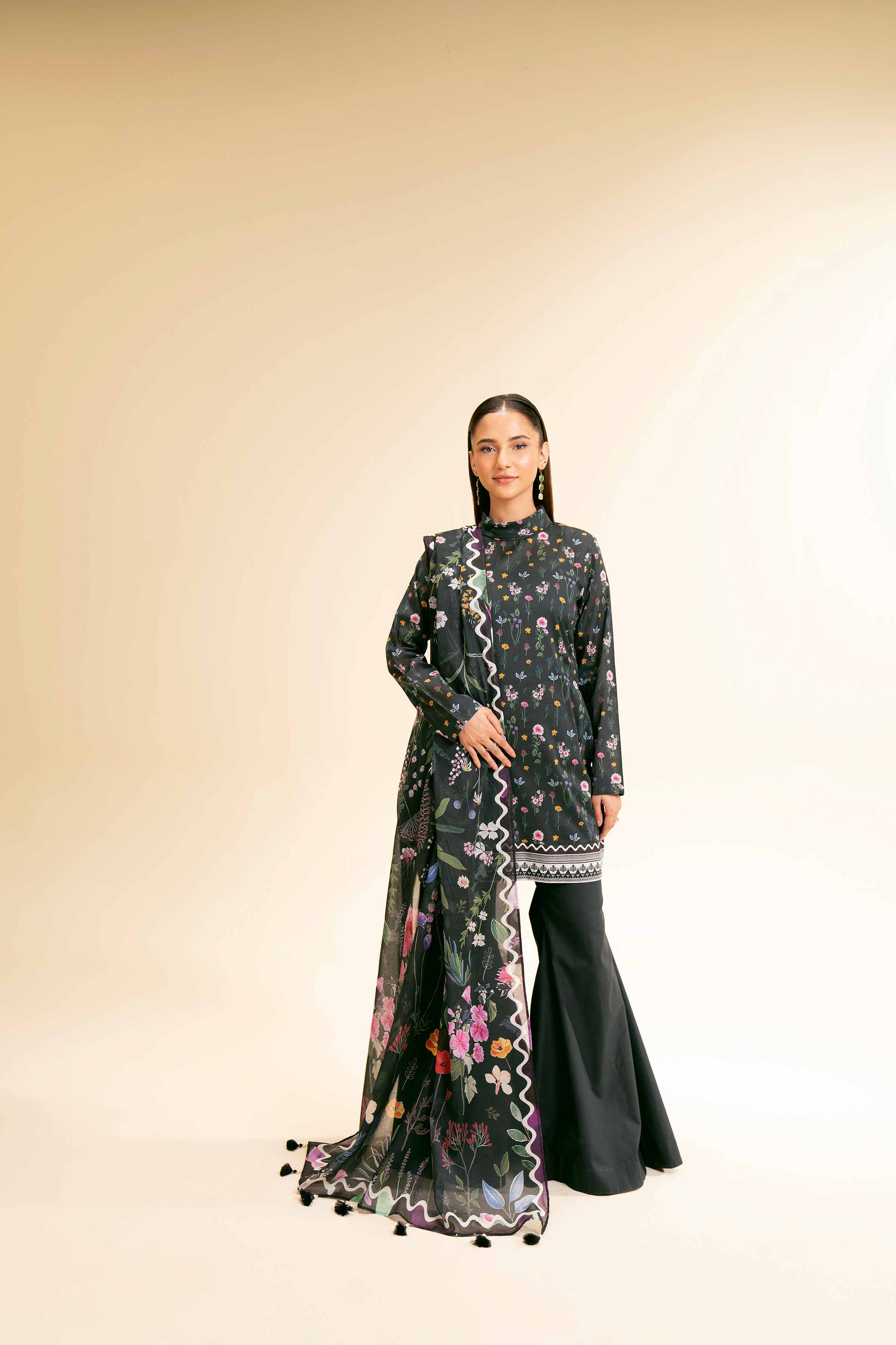 2 Piece - Printed Suit - 42501175 for Women - Unstitched Collection | Nishat | Shop Online