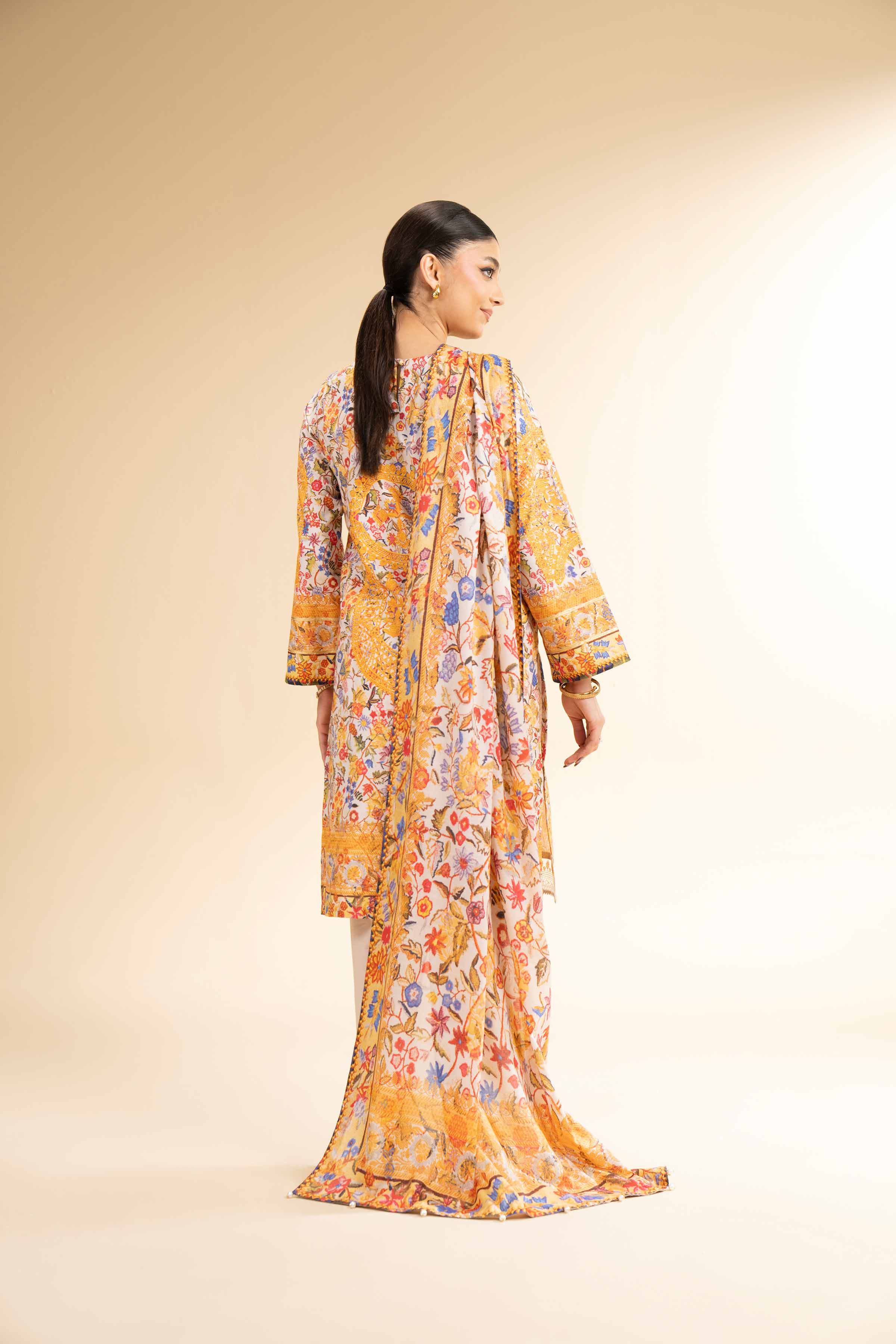 3 Piece - Digital Printed Embroidered Suit - 42501179 for Women - Unstitched Collection | Nishat | Shop Online