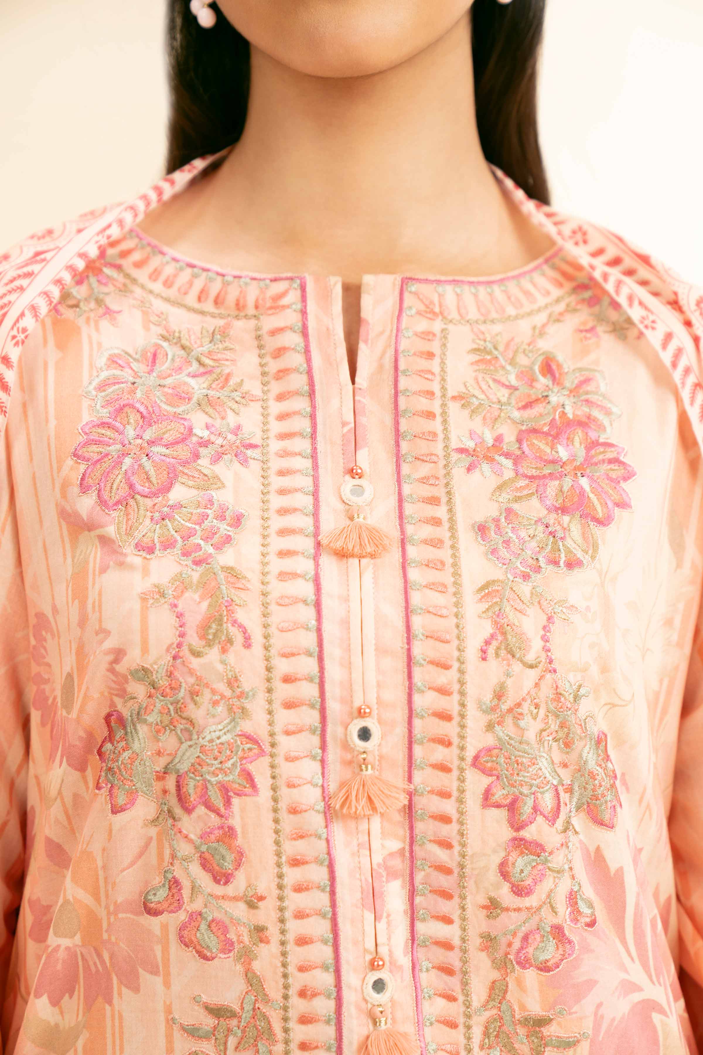 3 Piece - Digital Printed Embroidered Suit - 42501183 for Women - Unstitched Collection | Nishat | Shop Online