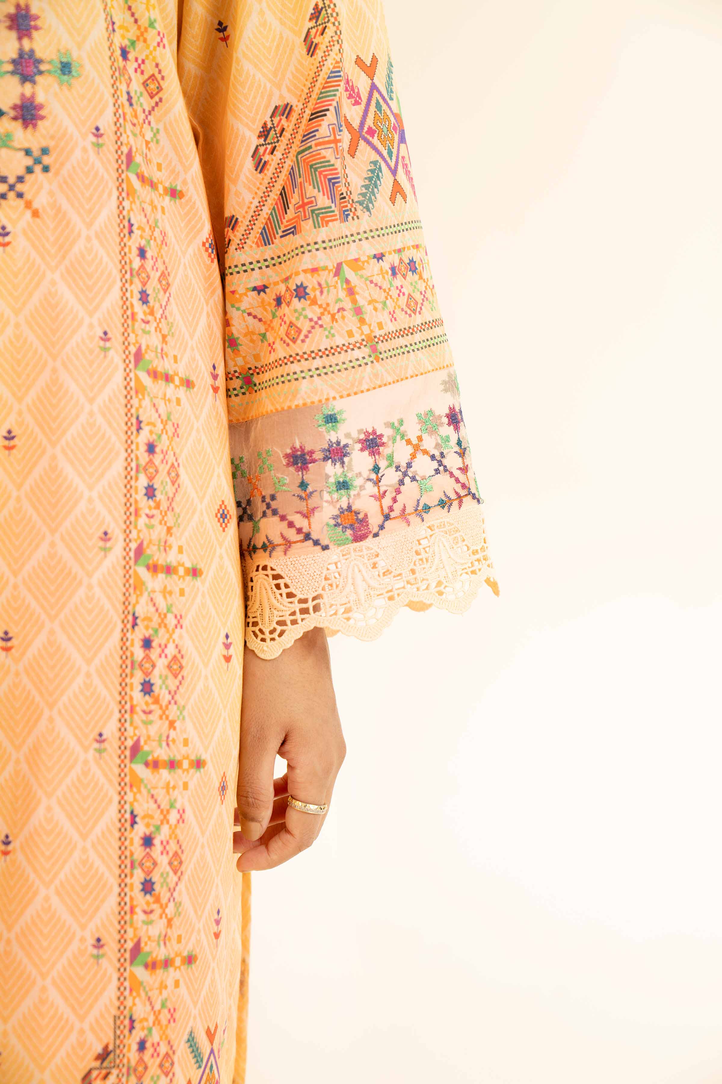 3 Piece - Digital Printed Embroidered Suit - 42501184 for Women - Unstitched Collection | Nishat | Shop Online