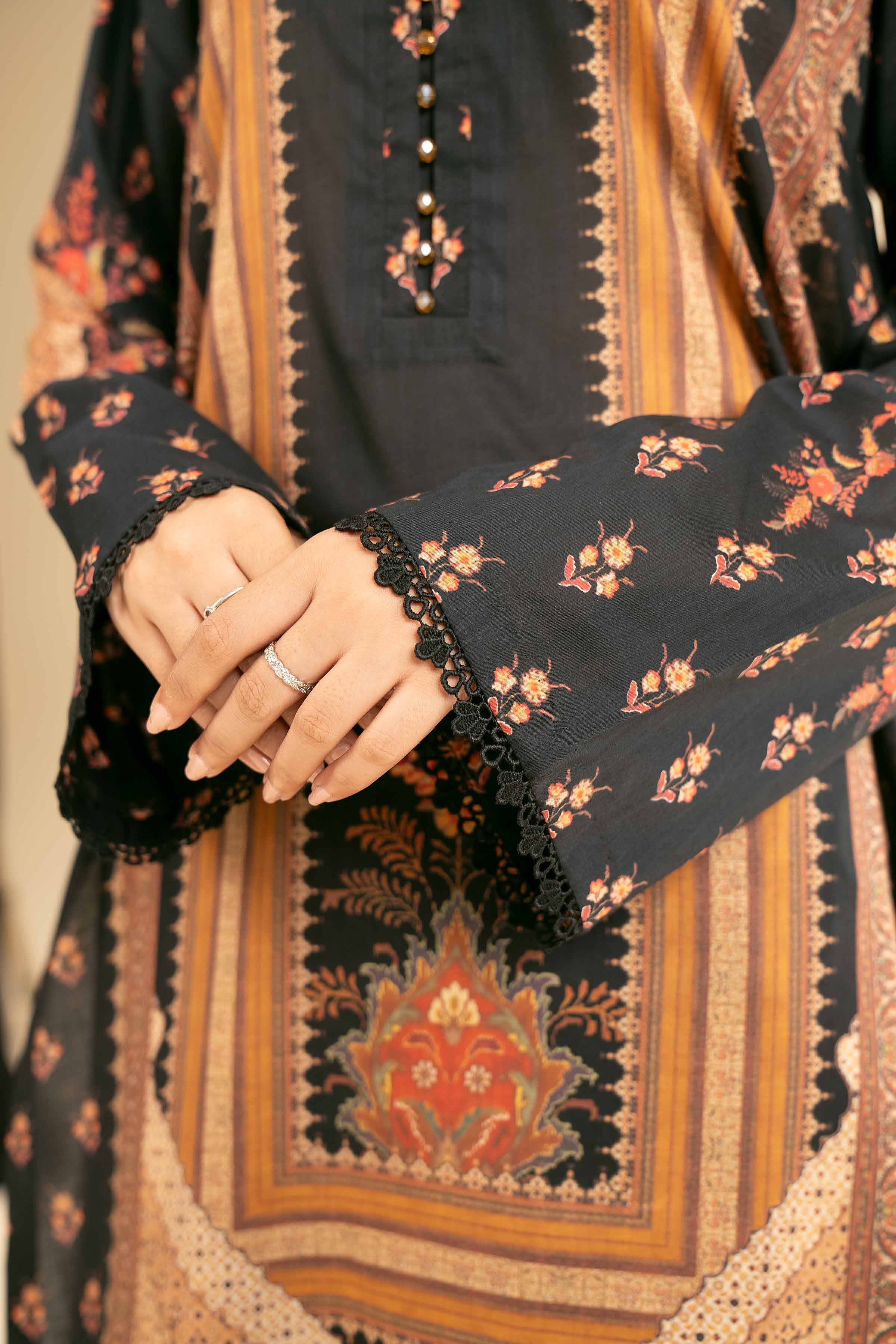 3 Piece - Digital Printed Suit - 42501188 for Women - Unstitched Collection | Nishat | Shop Online