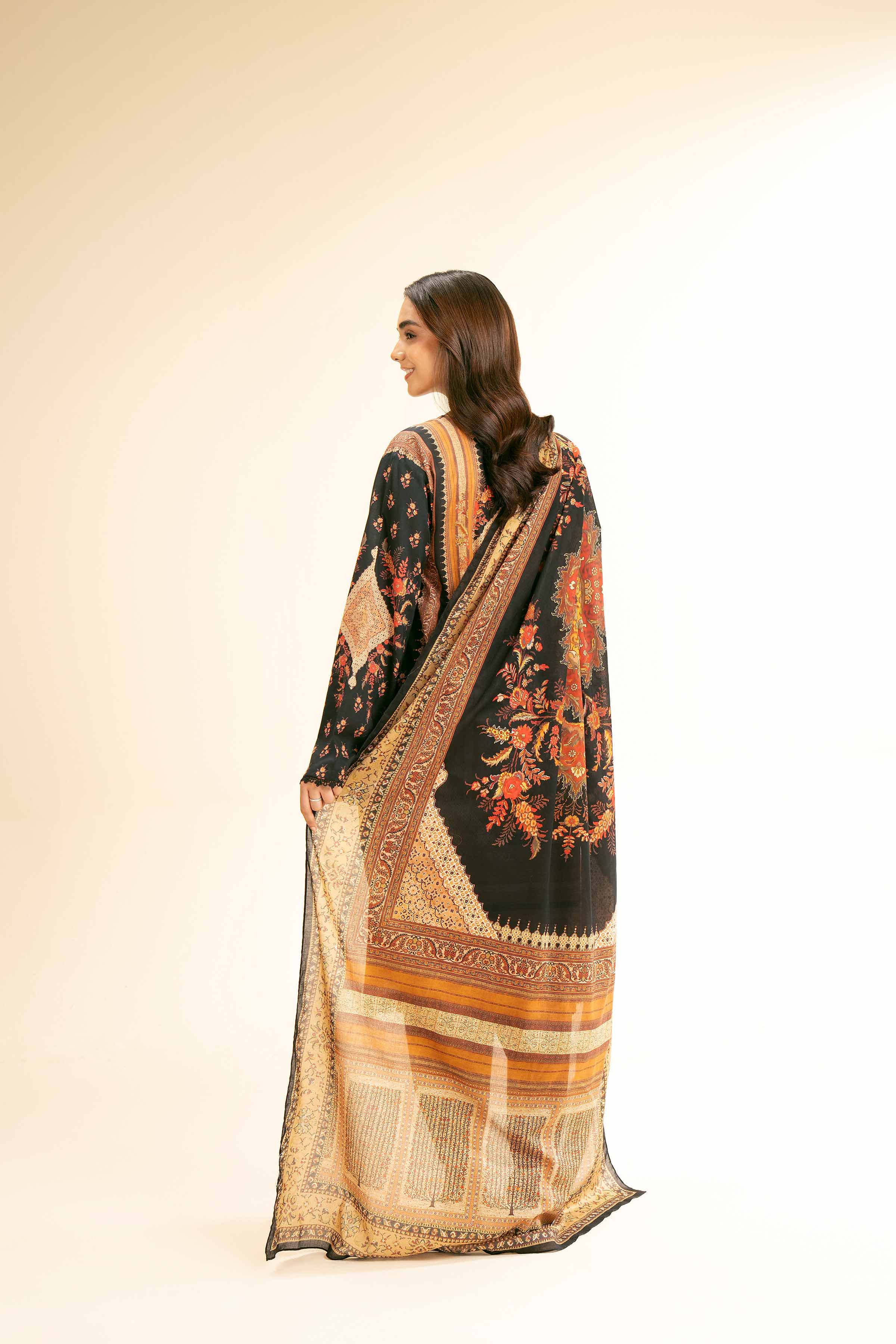 3 Piece - Digital Printed Suit - 42501188 for Women - Unstitched Collection | Nishat | Shop Online