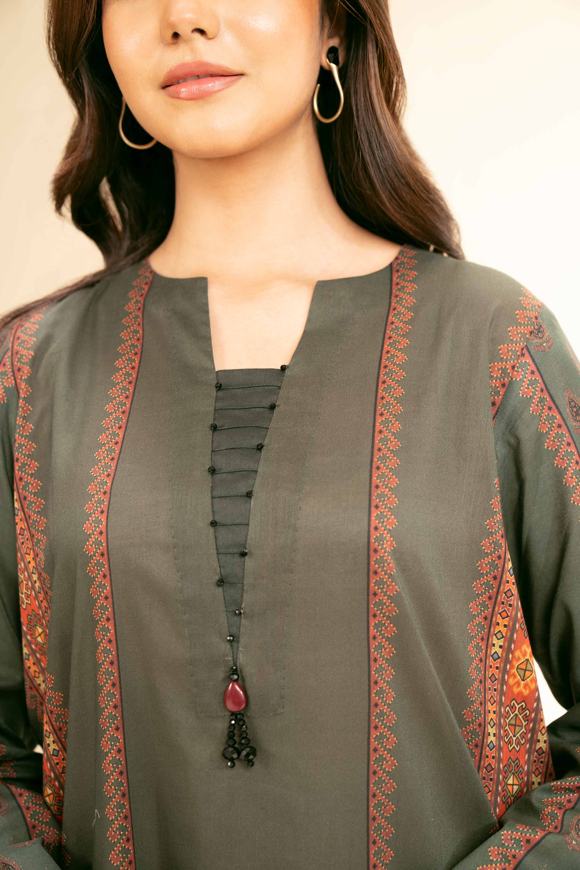 3 Piece - Digital Printed Suit - 42501190 for Women - Unstitched Collection | Nishat | Shop Online