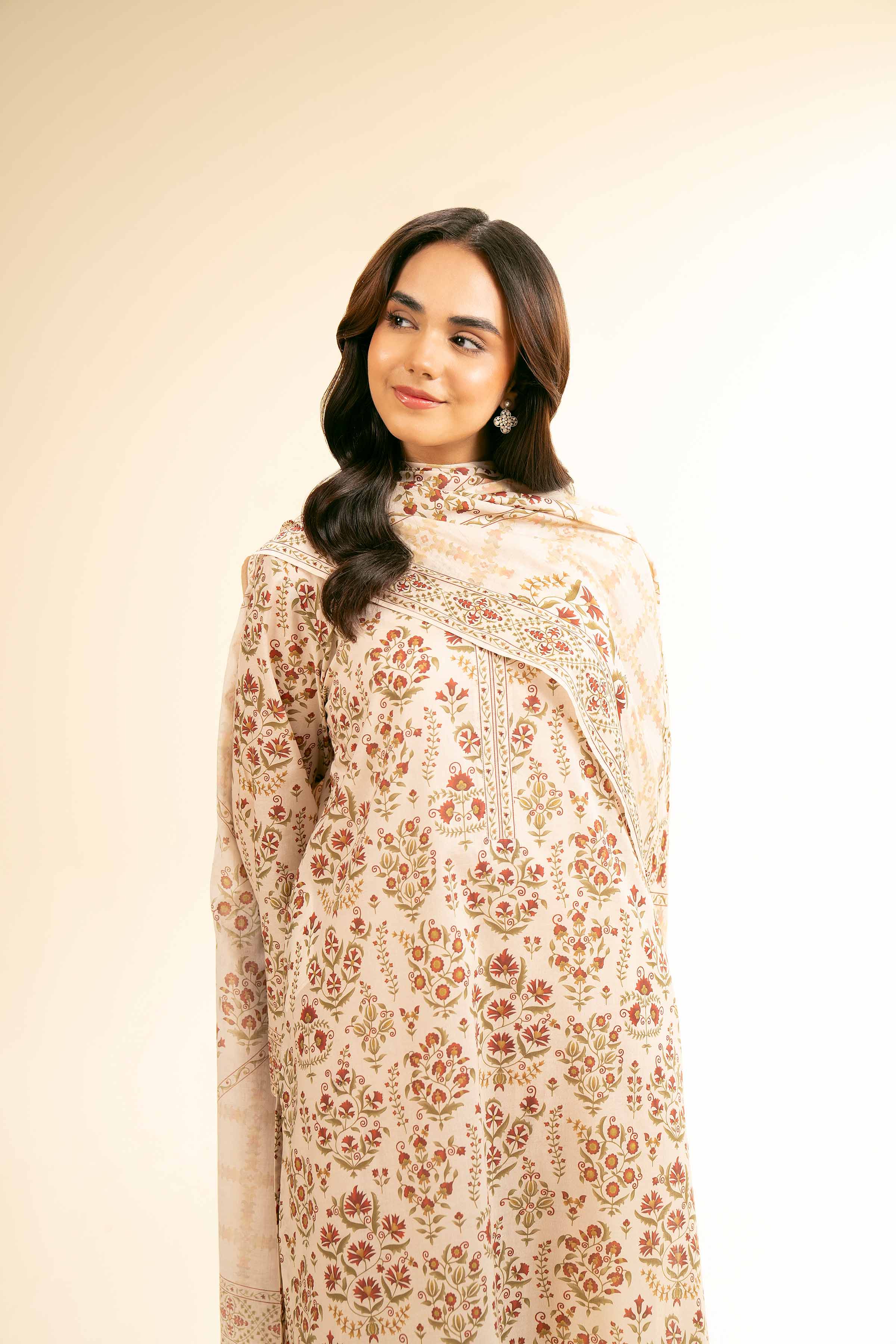 3 Piece - Digital Printed Suit - 42501191 for Women - Unstitched Collection | Nishat | Shop Online