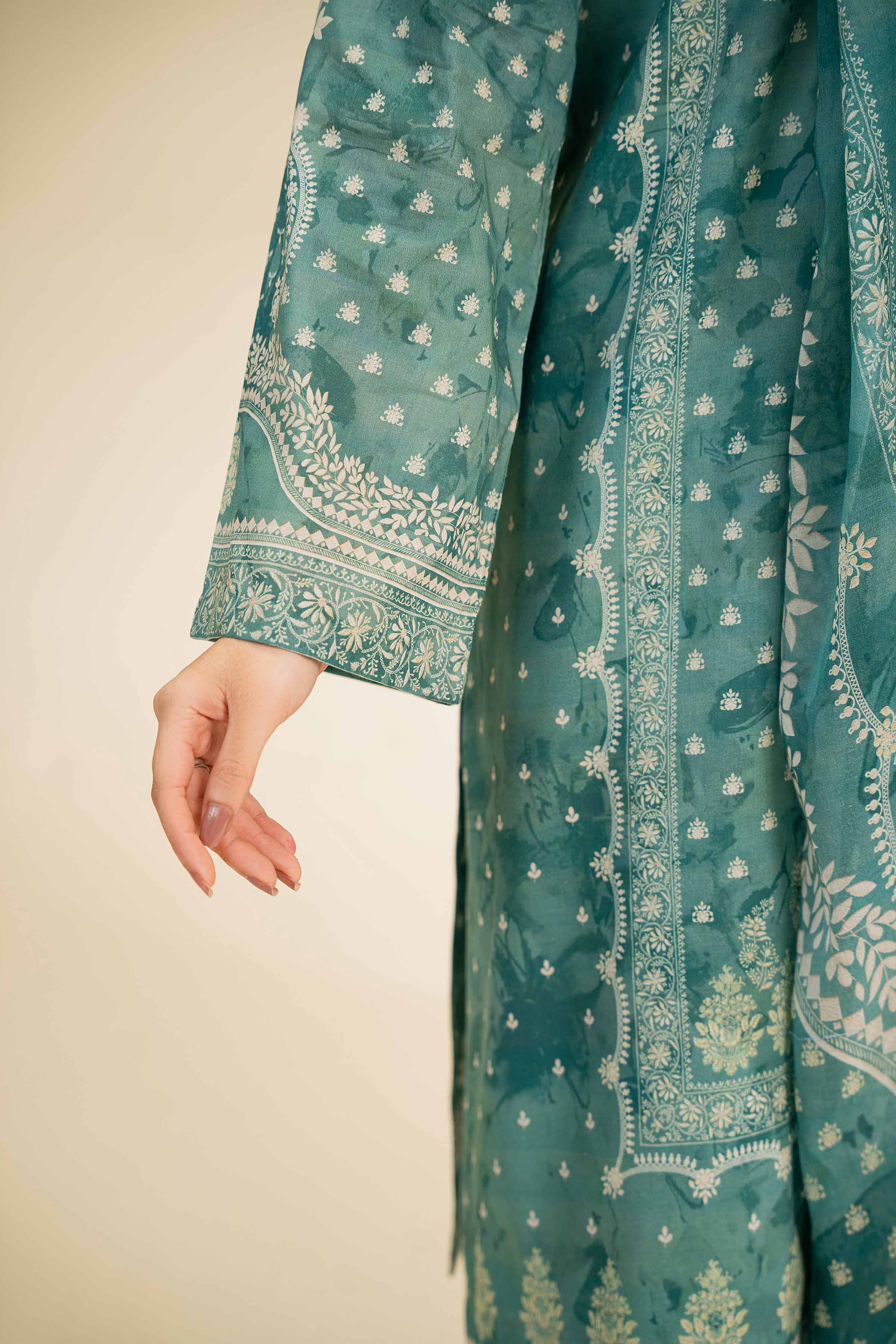 3 Piece - Digital Printed Suit - 42501197 for Women - Unstitched Collection | Nishat | Shop Online