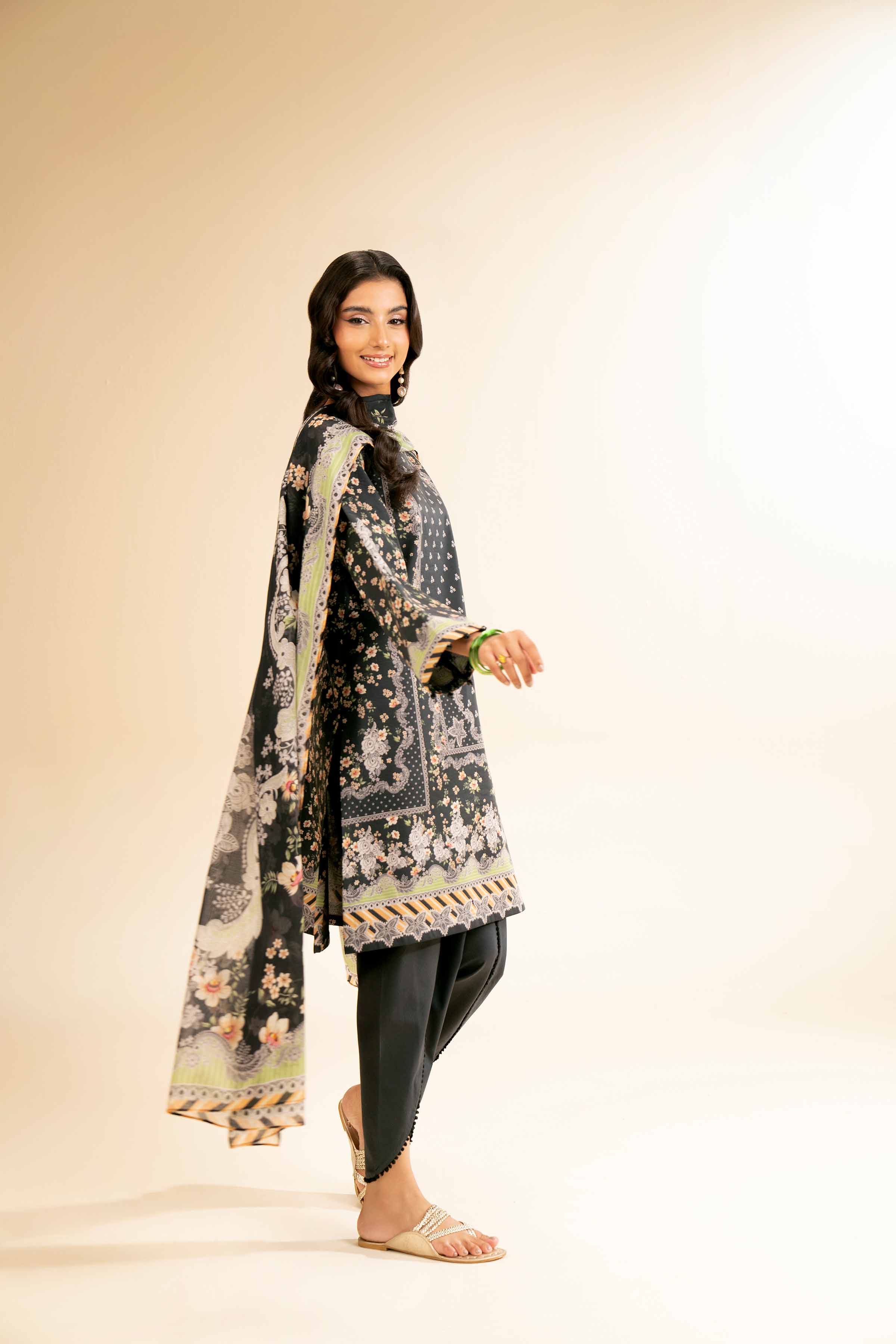 3 Piece - Digital Printed Suit - 42501198 for Women - Unstitched Collection | Nishat | Shop Online