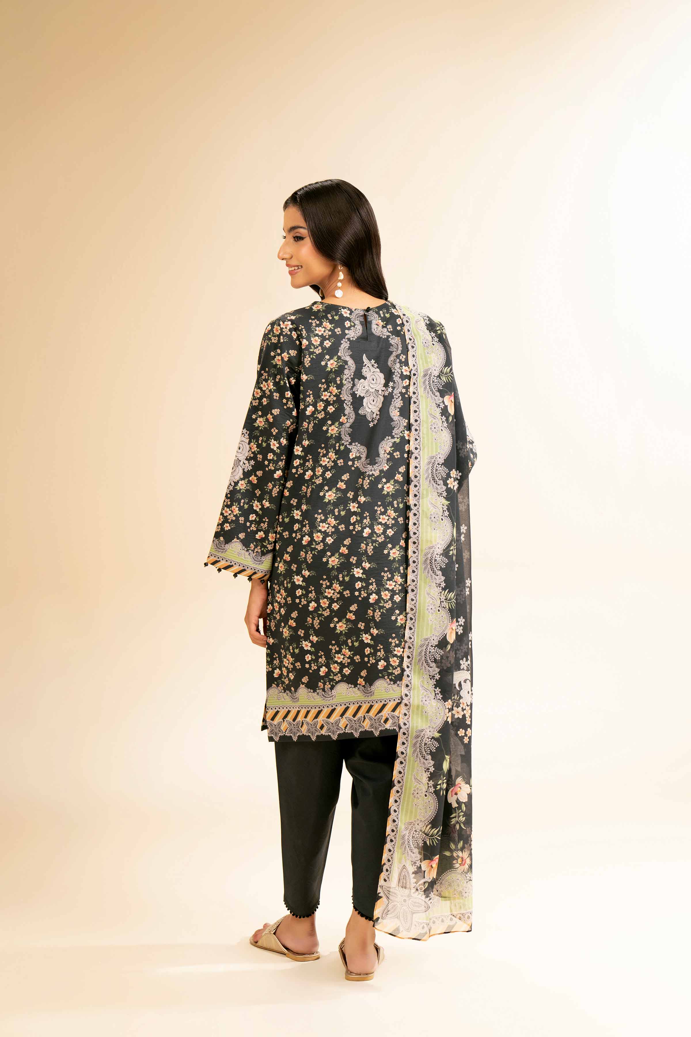 3 Piece - Digital Printed Suit - 42501198 for Women - Unstitched Collection | Nishat | Shop Online