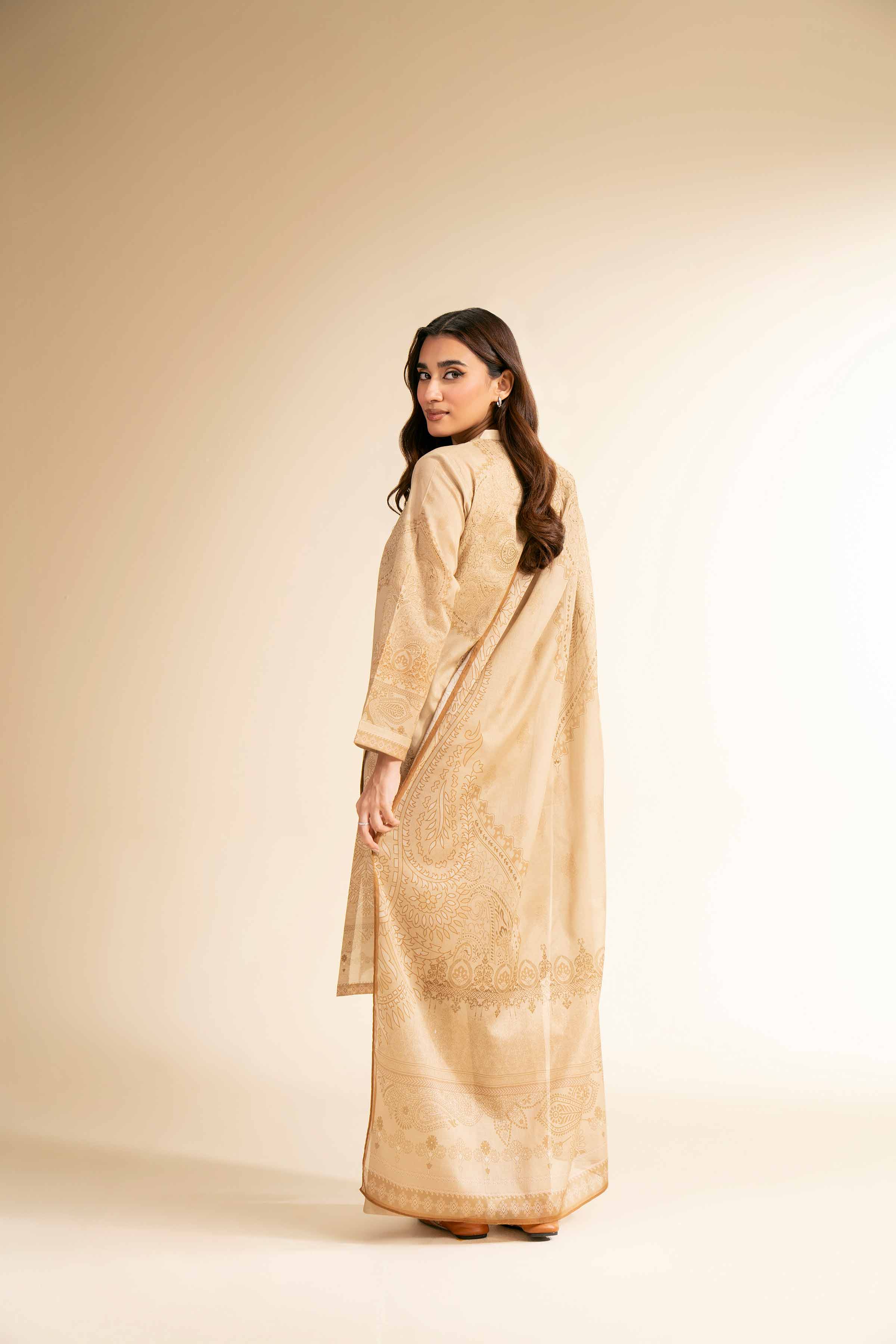 3 Piece - Digital Printed Suit - 42501203 for Women - Unstitched Collection | Nishat | Shop Online