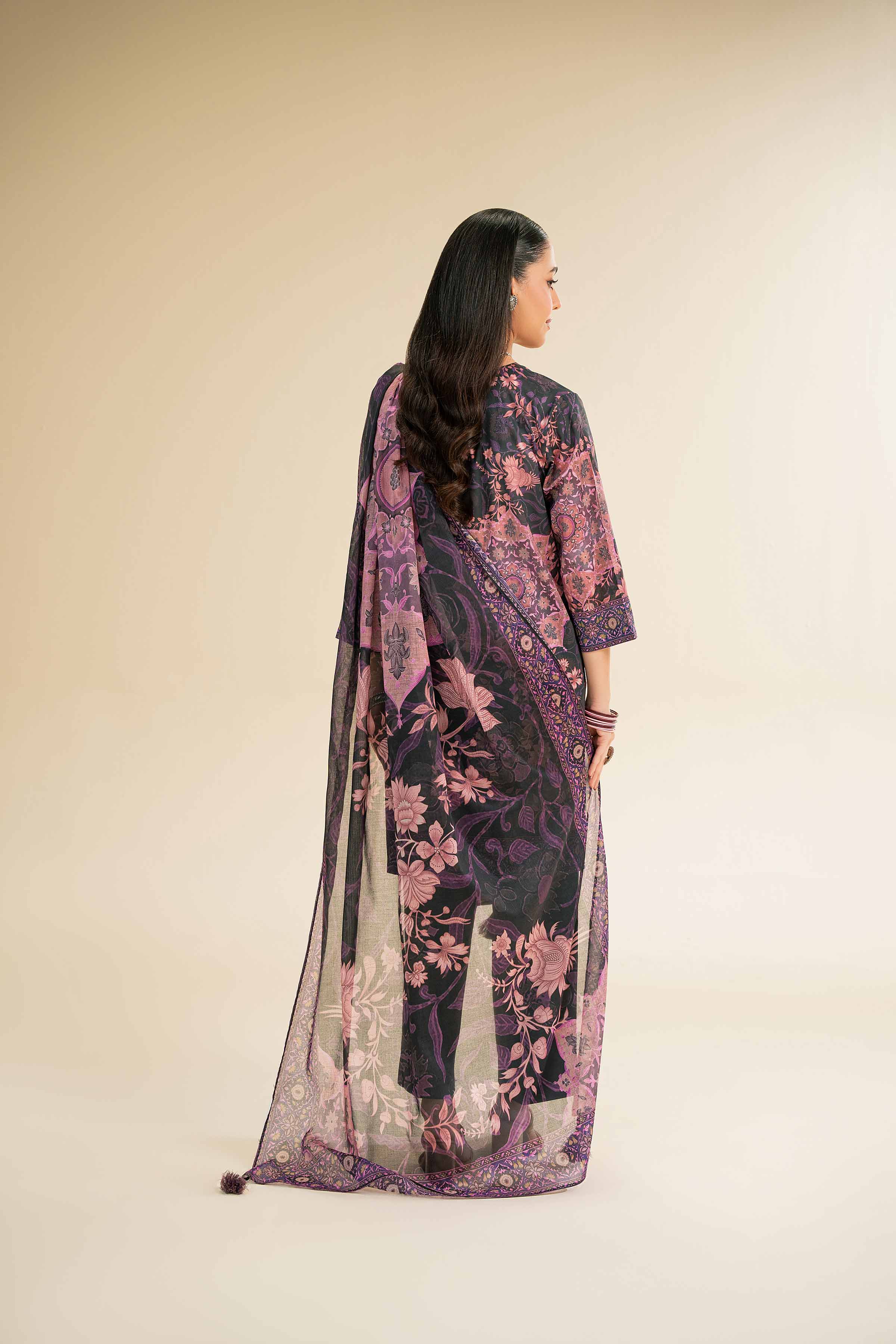 3 Piece - Digital Printed Suit - 42501209 for Women - Unstitched Collection | Nishat | Shop Online