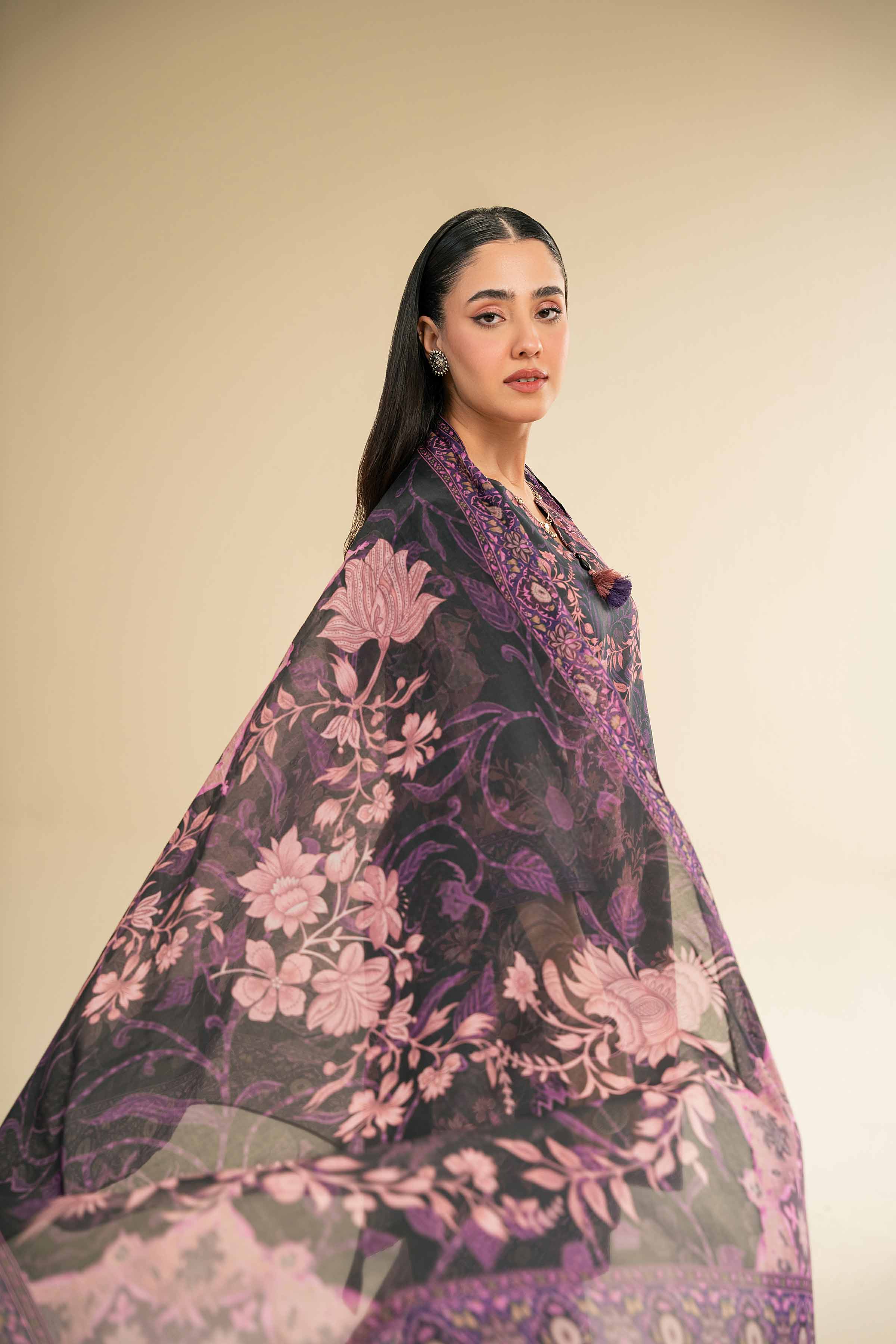 3 Piece - Digital Printed Suit - 42501209 for Women - Unstitched Collection | Nishat | Shop Online