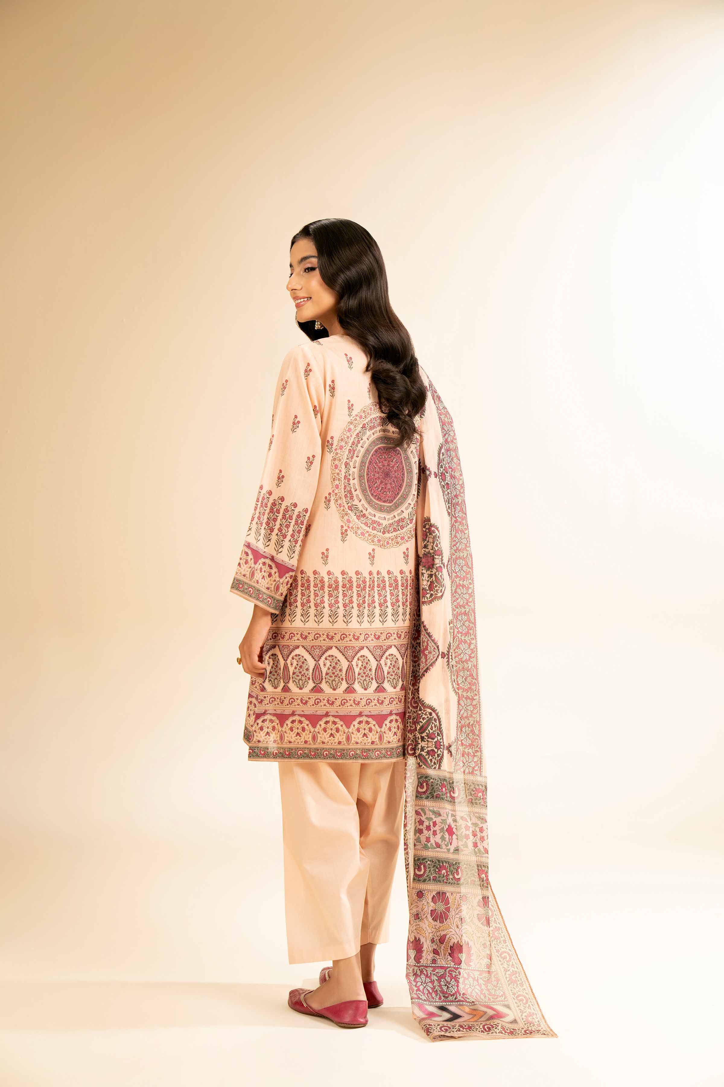 3 Piece - Digital Printed Suit - 42501211 for Women - Unstitched Collection | Nishat | Shop Online