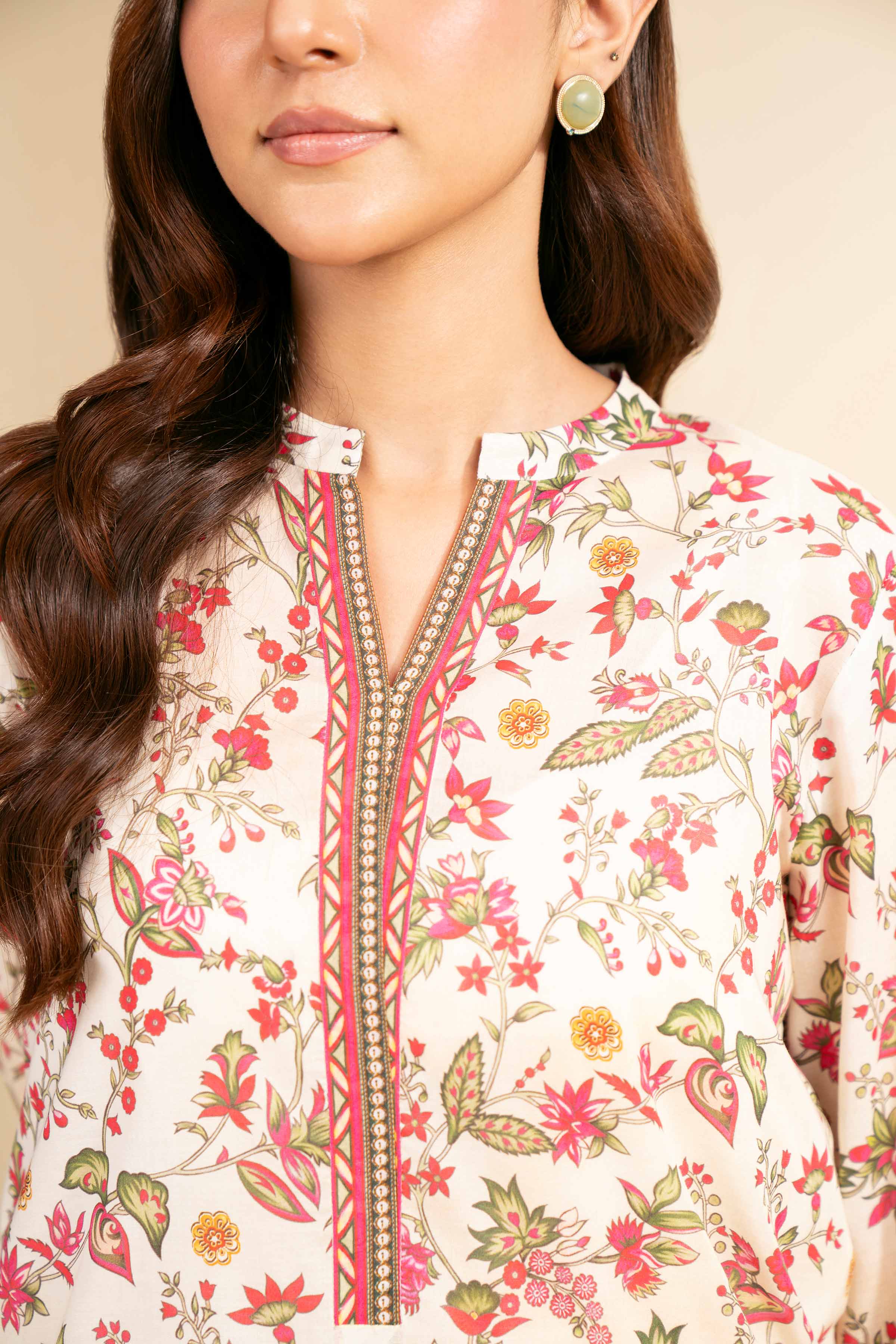 3 Piece - Digital Printed Suit - 42501212 for Women - Unstitched Collection | Nishat | Shop Online